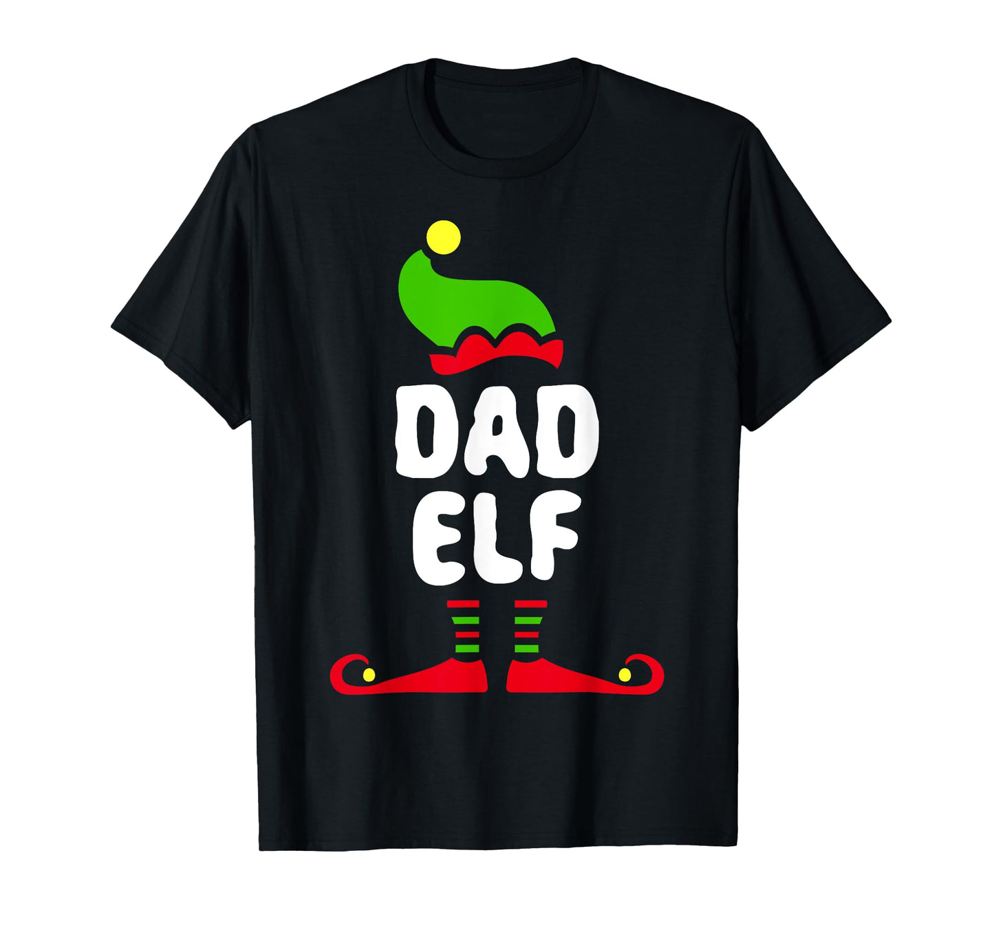 Dad Elf Matching Elf Dad T-Shirt - Fun Novelty Design Men Women - T-Shirt, Sweatshirt, Hoodie