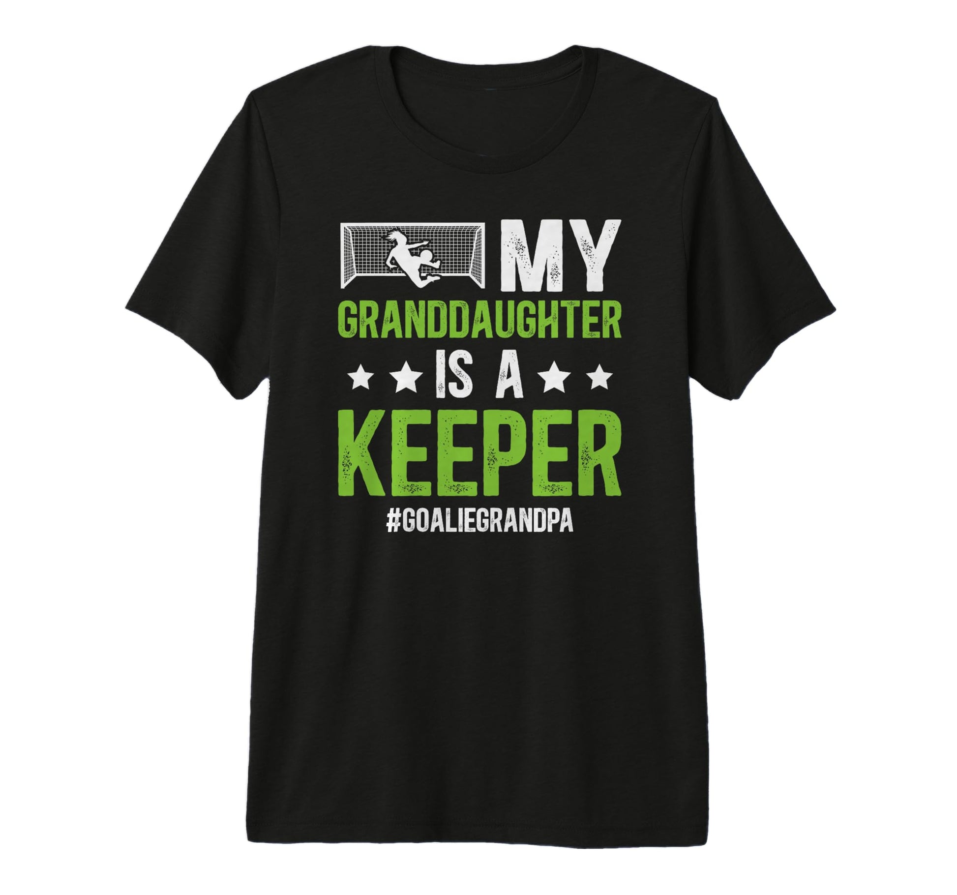 Mens Soccer Goalie Grandpa Proud Soccer T-Shirt - Aesthetic Graphic Unisex - T-Shirt, Sweatshirt, Hoodie