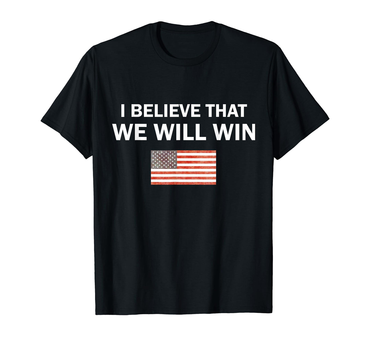 I Believe That We Will Win Soccer T-Shirt - Minimalist Print Unisex - T-Shirt, Sweatshirt, Hoodie