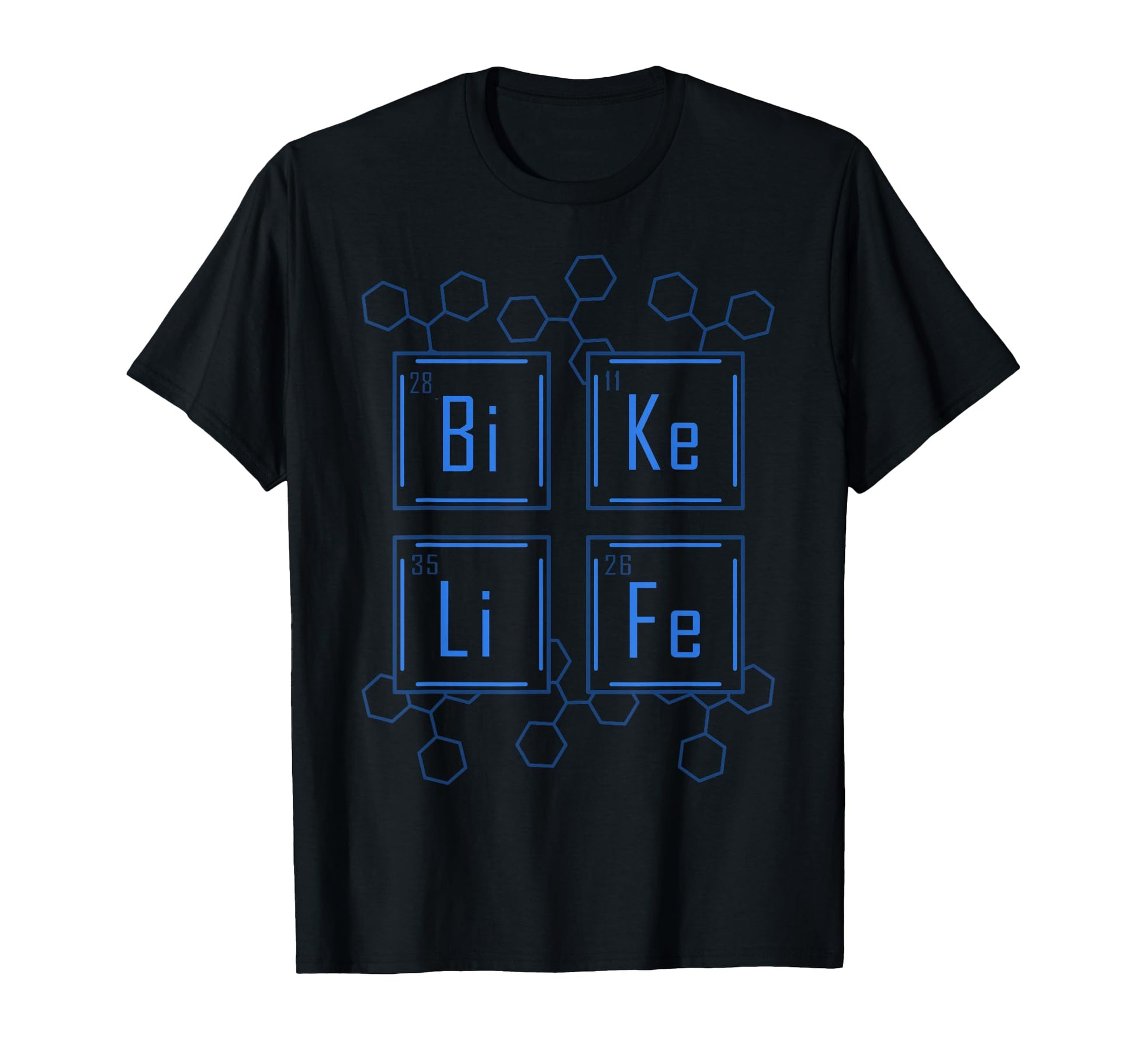 Bike Life Chemistry Cycling Road Bike T-Shirt - Minimalist Print Men Women - T-Shirt, Sweatshirt, Hoodie