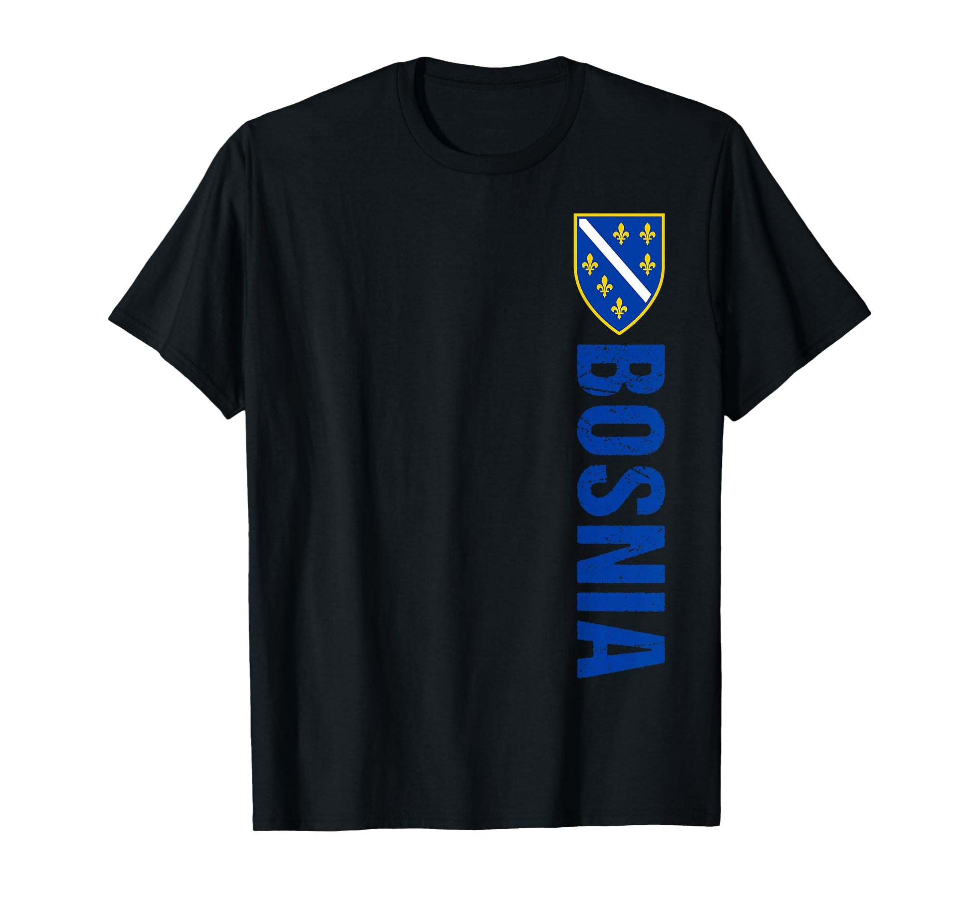 Bosnia Gift Flag Bosnia Herzegovina T-Shirt - Graphic Print for Adults - T-Shirt, Sweatshirt, Hoodie