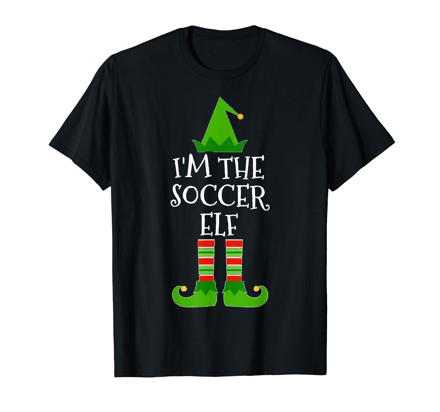 Im Soccer Elf Matching Family Group T-Shirt - Minimalist Print for Adults - T-Shirt, Sweatshirt, Hoodie