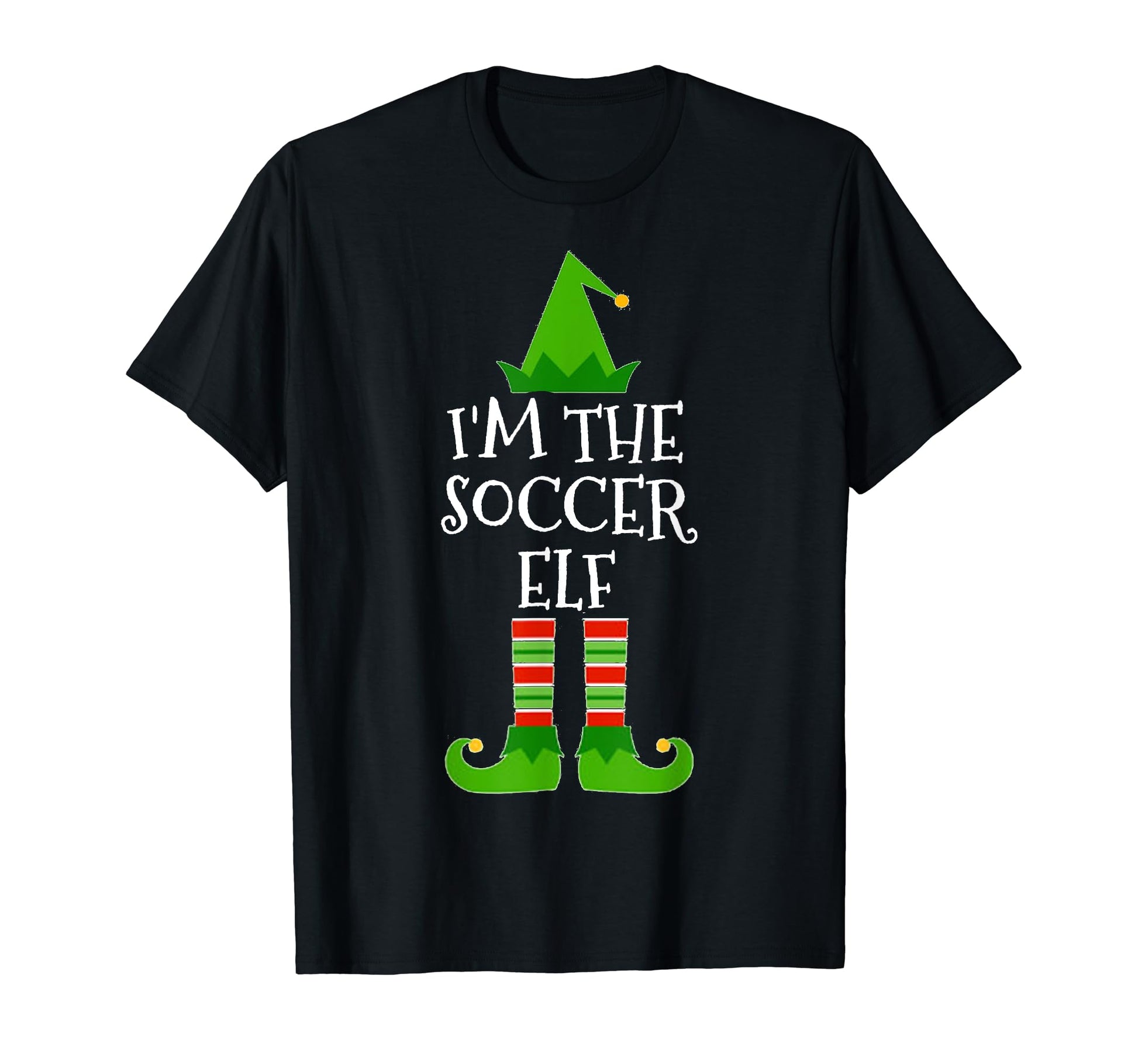 Im Soccer Elf Matching Family Group T-Shirt - Minimalist Print for Adults - T-Shirt, Sweatshirt, Hoodie