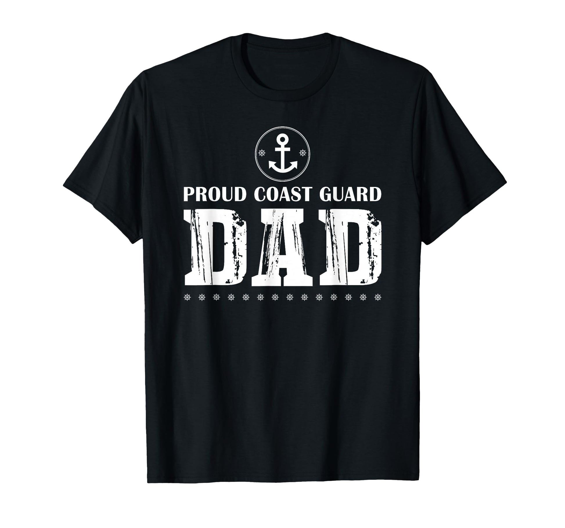 Proud Coast Guard Dad Patriotic T-Shirt - Casual Everyday Wear Unisex - T-Shirt, Sweatshirt, Hoodie
