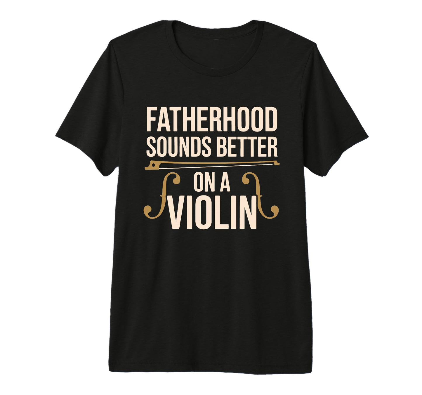 Violin Dad Violinist Orchestra T-Shirt - Minimalist Print for Adults - T-Shirt, Sweatshirt, Hoodie