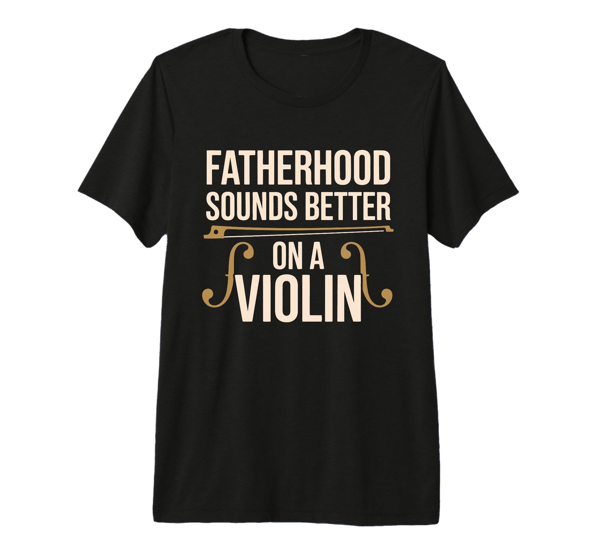 Violin Dad Violinist Orchestra T-Shirt - Minimalist Print for Adults - T-Shirt, Sweatshirt, Hoodie