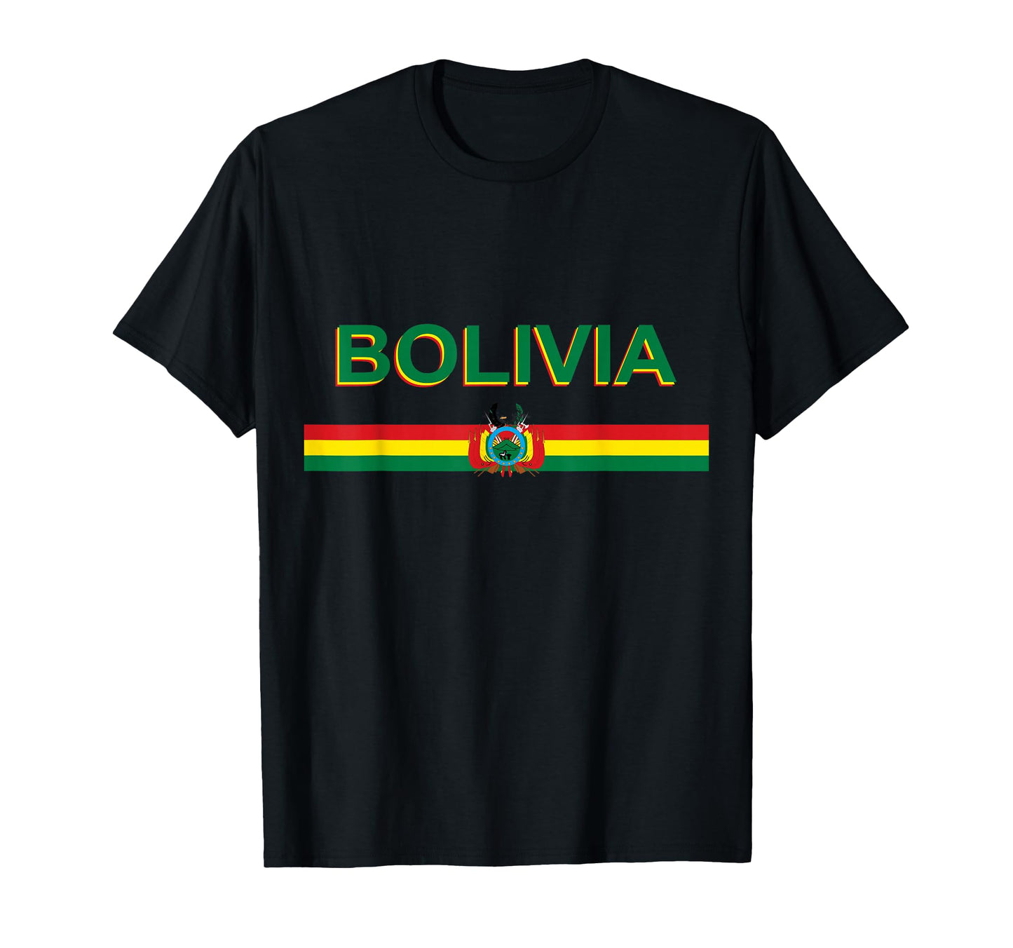 Distressed Bolivia Flag T-Shirt - Trendy Graphic Unisex - T-Shirt, Sweatshirt, Hoodie