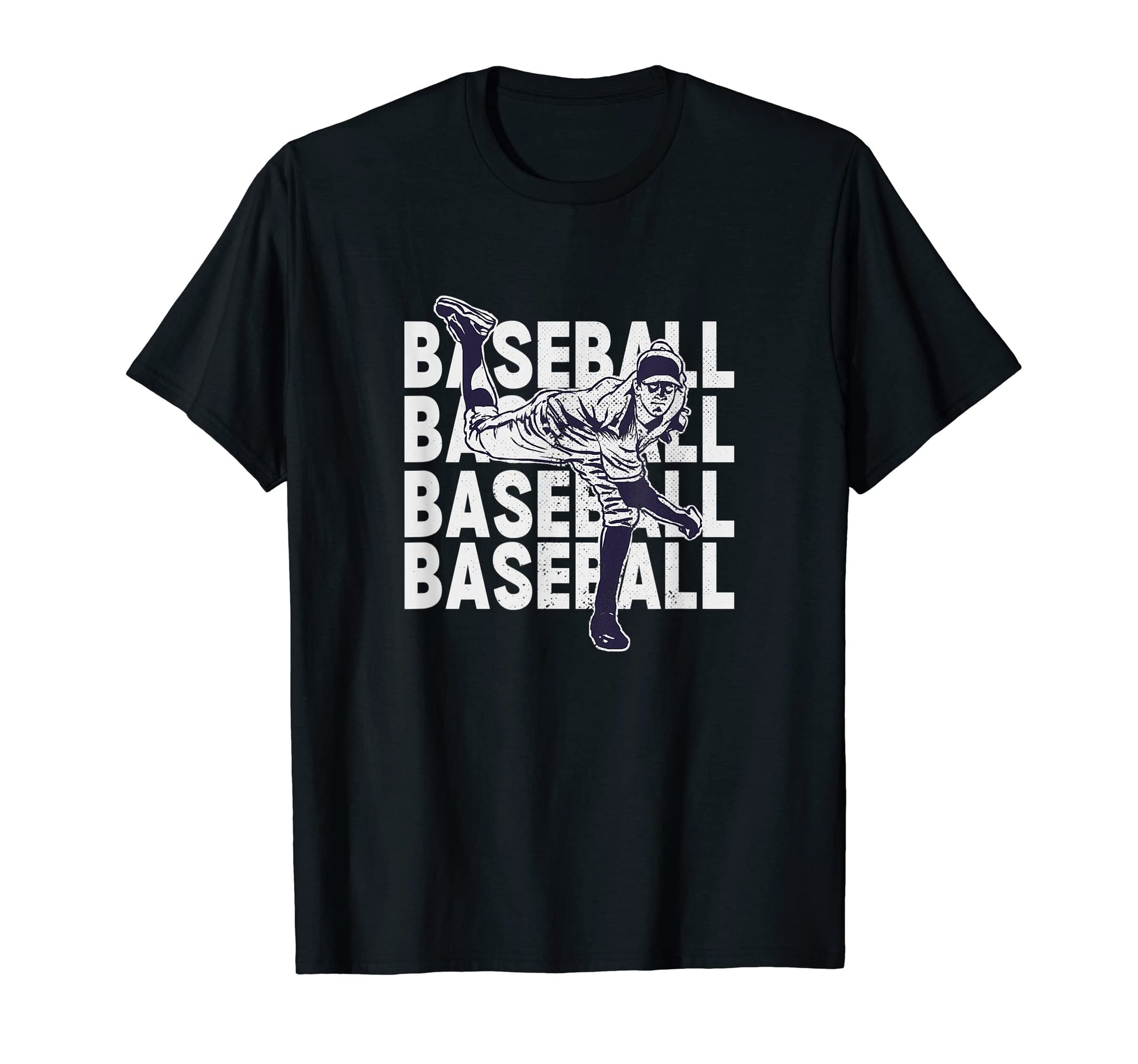 Funny Baseball Player Ball Sports T-Shirt - Minimalist Print for Adults - T-Shirt, Sweatshirt, Hoodie