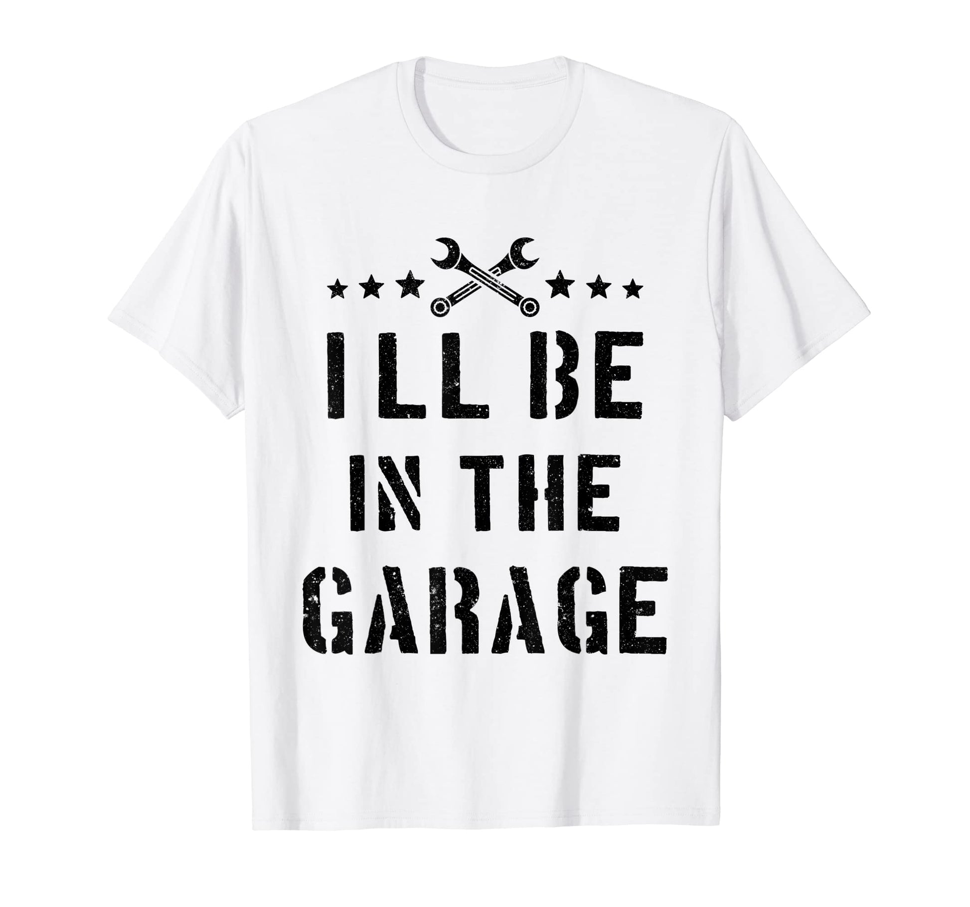 Ill Be Garage Dad Jokes T-Shirt - Graphic Print for Adults - T-Shirt, Sweatshirt, Hoodie