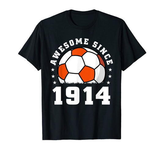 Awesome Since 1914 108Th Birthday 108 T-Shirt - Novelty Apparel Men Women - T-Shirt, Sweatshirt, Hoodie