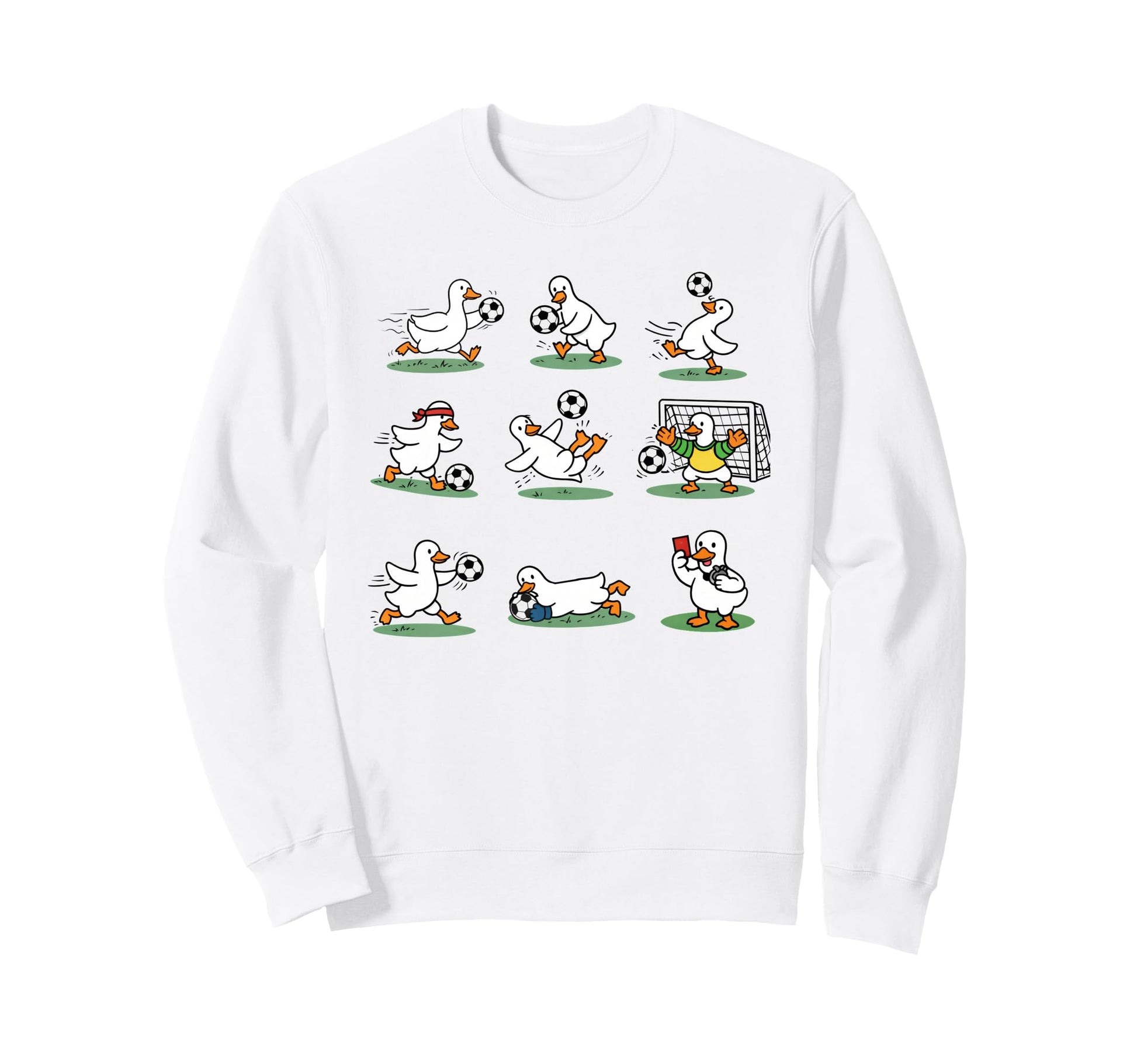 Soccer Player Game Day Vibes Silly Sweatshirt - Minimalist Print Unisex - T-Shirt, Sweatshirt, Hoodie