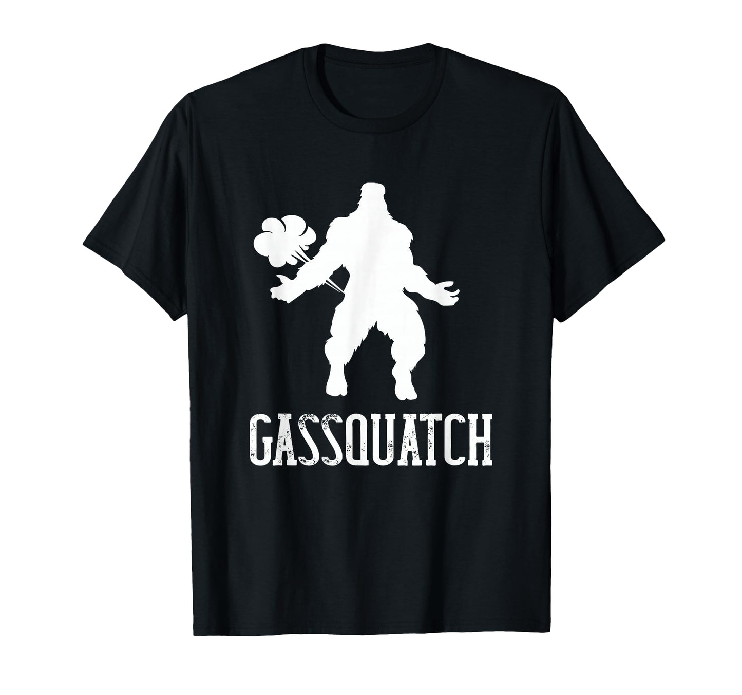 Gassquatch Bigfoot Farting Sasquatch T-Shirt - Unique Graphic for Adults - T-Shirt, Sweatshirt, Hoodie