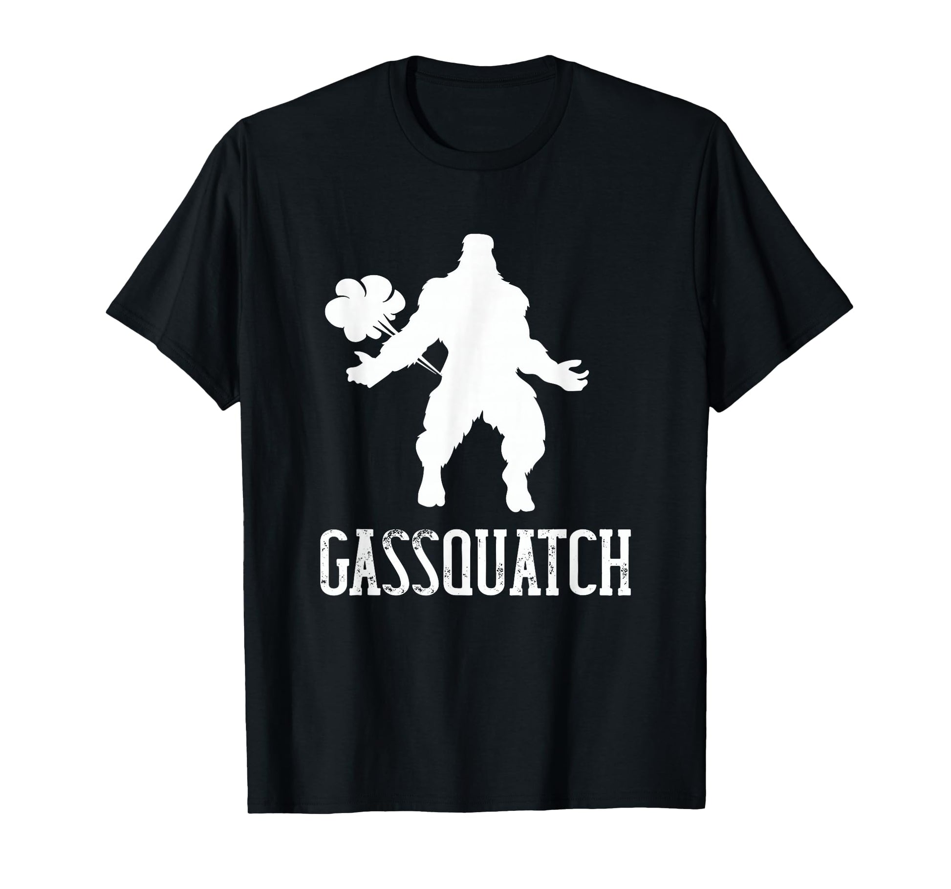 Gassquatch Bigfoot Farting Sasquatch T-Shirt - Unique Graphic for Adults - T-Shirt, Sweatshirt, Hoodie