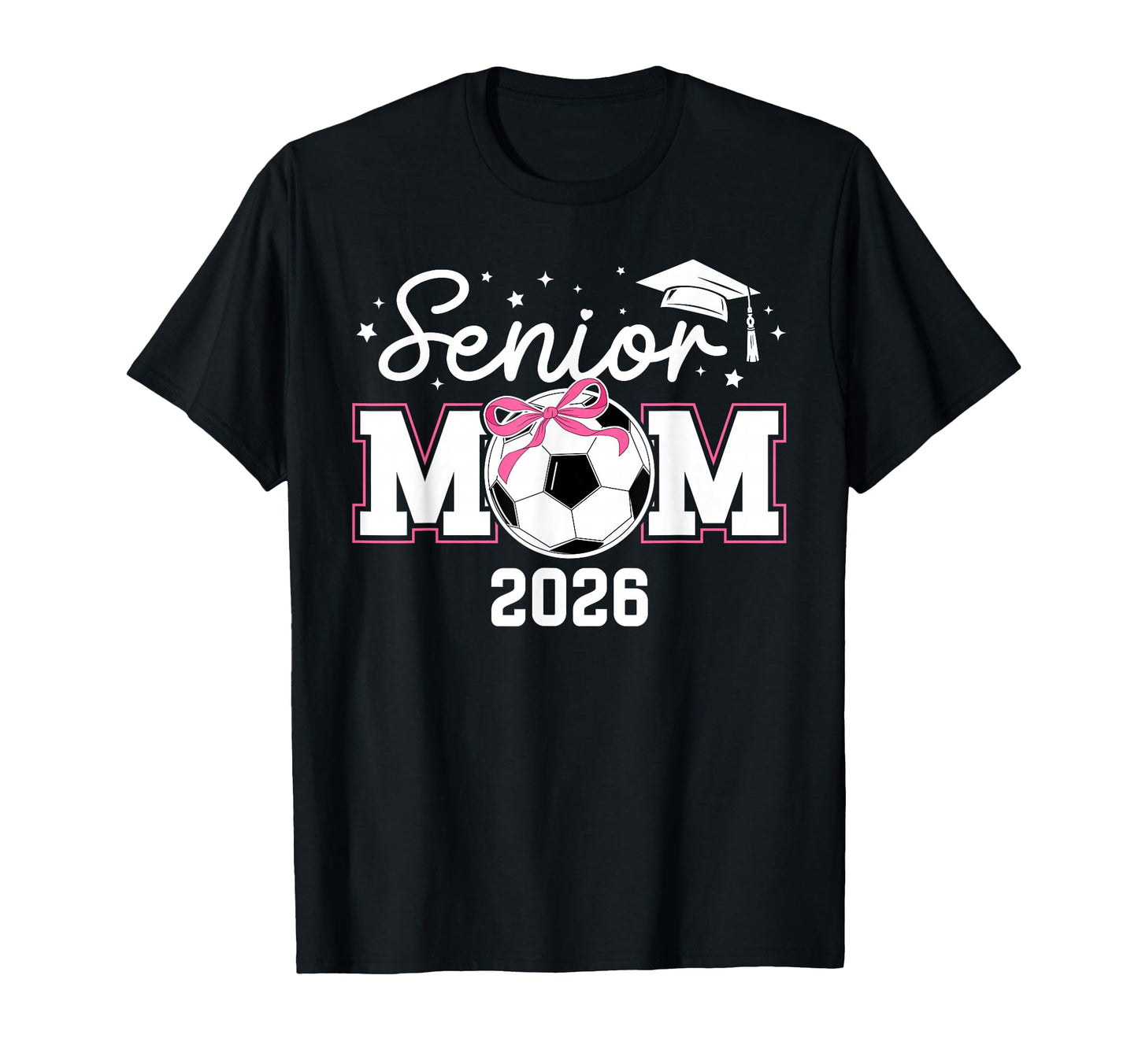 Soccer Senior Mom Senior Soccer Player Mom T-Shirt - Graphic Print Unisex - T-Shirt, Sweatshirt, Hoodie