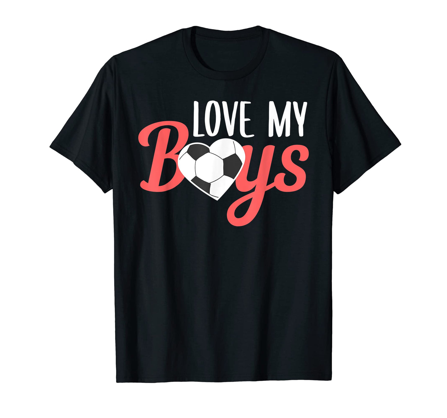 Family Soccer Football Love My Mom T-Shirt - Aesthetic Graphic Unisex - T-Shirt, Sweatshirt, Hoodie