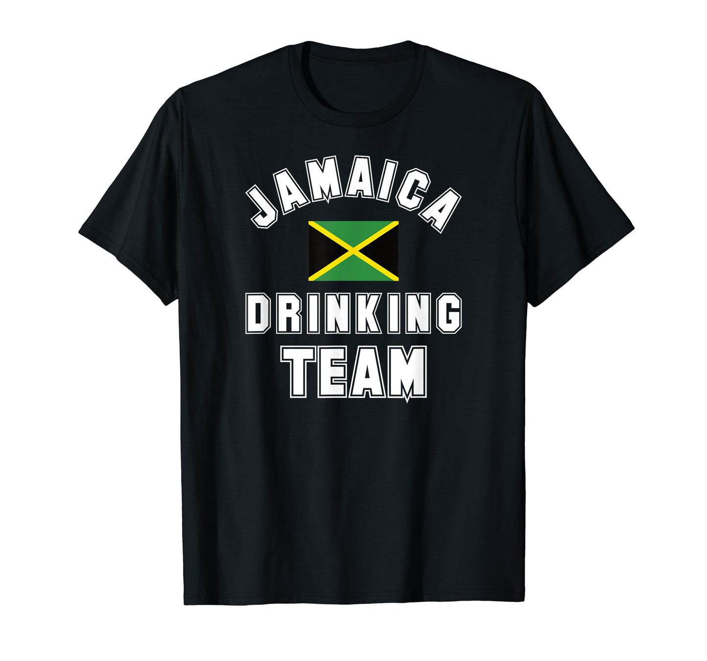 Jamaica Drinking Team College Frat T-Shirt - Minimalist Print Men Women - T-Shirt, Sweatshirt, Hoodie