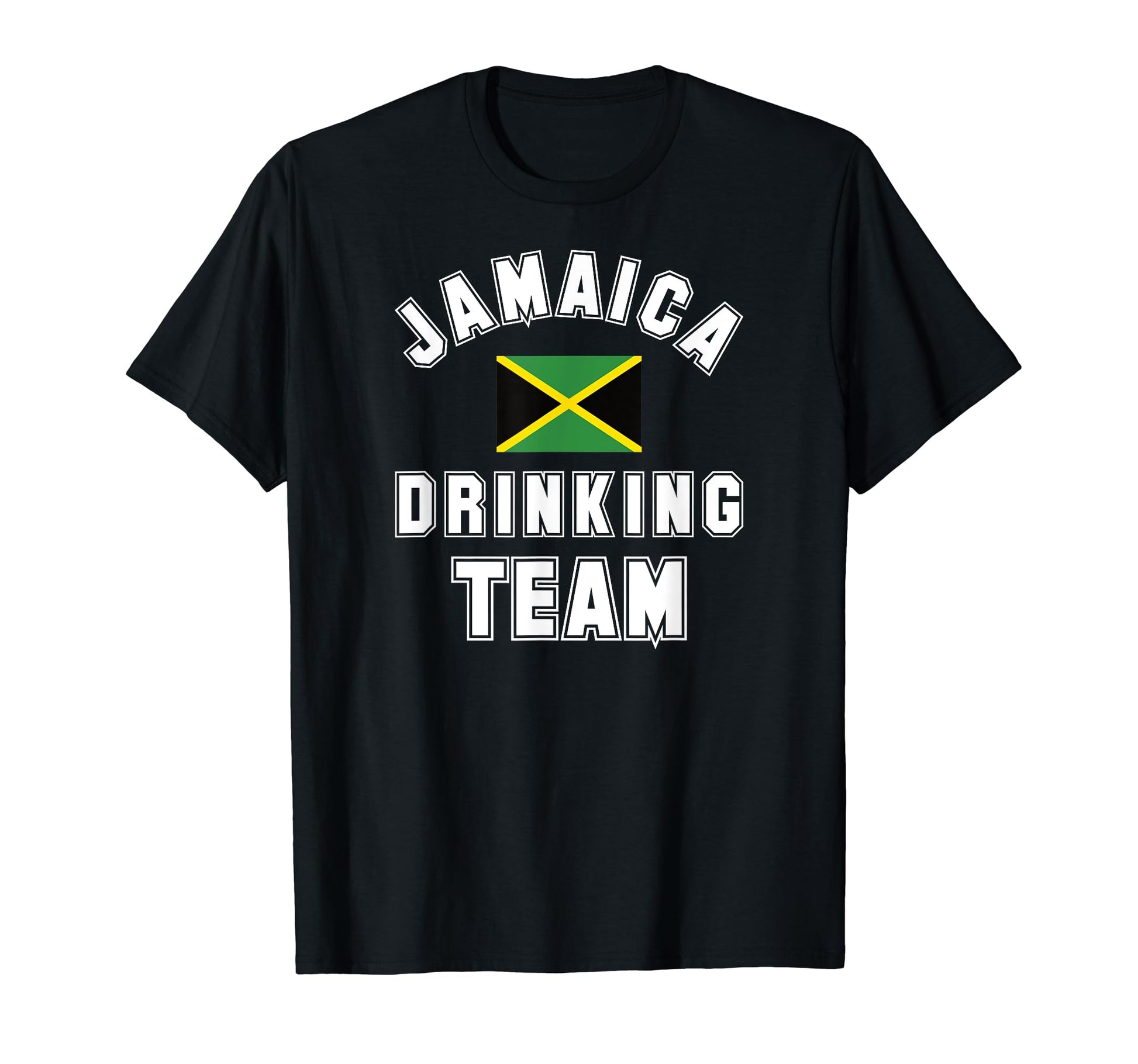 Jamaica Drinking Team College Frat T-Shirt - Minimalist Print Men Women - T-Shirt, Sweatshirt, Hoodie