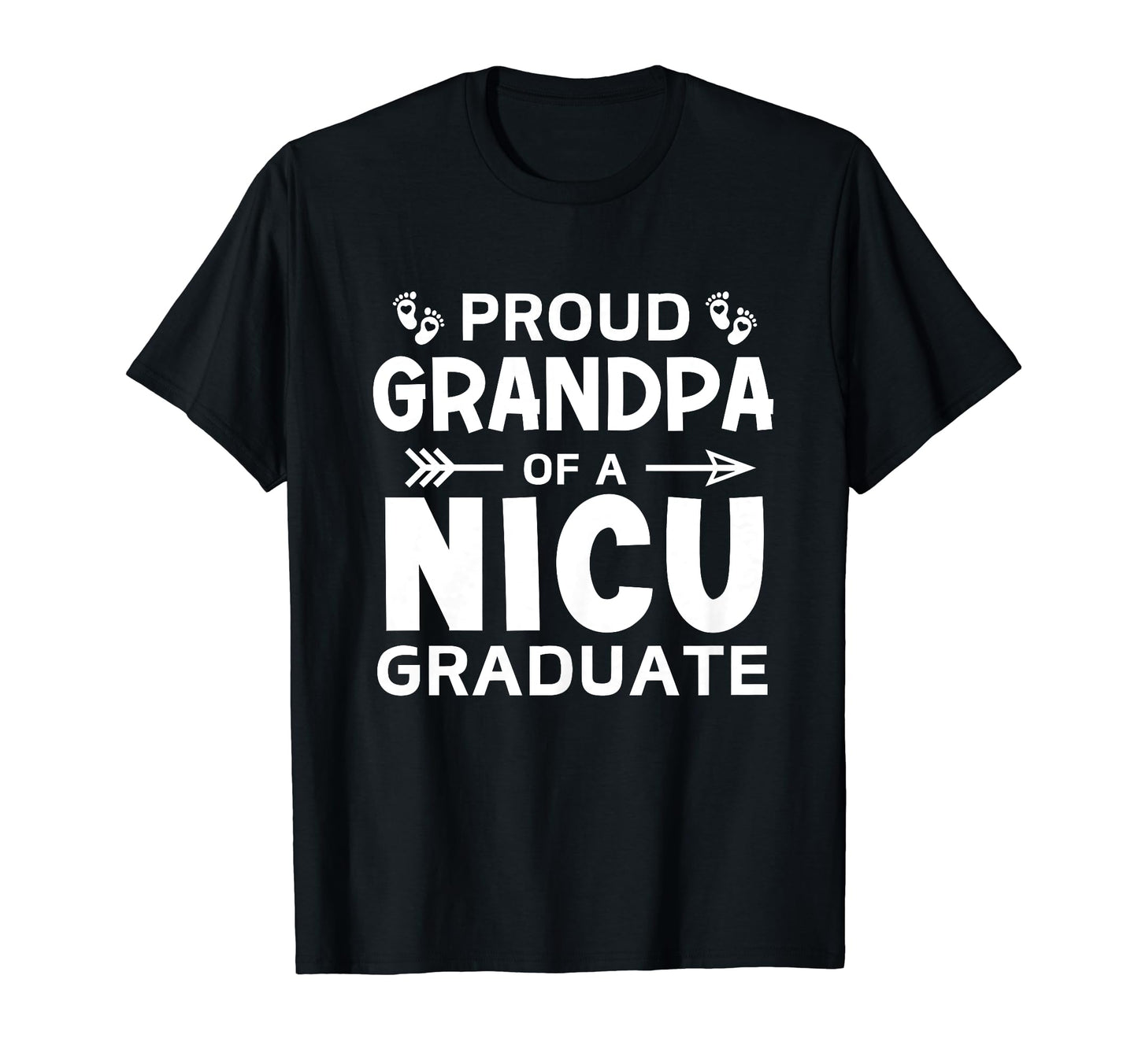 Proud Grandpa Nicu Graduate Micro T-Shirt - Minimalist Print Men Women - T-Shirt, Sweatshirt, Hoodie