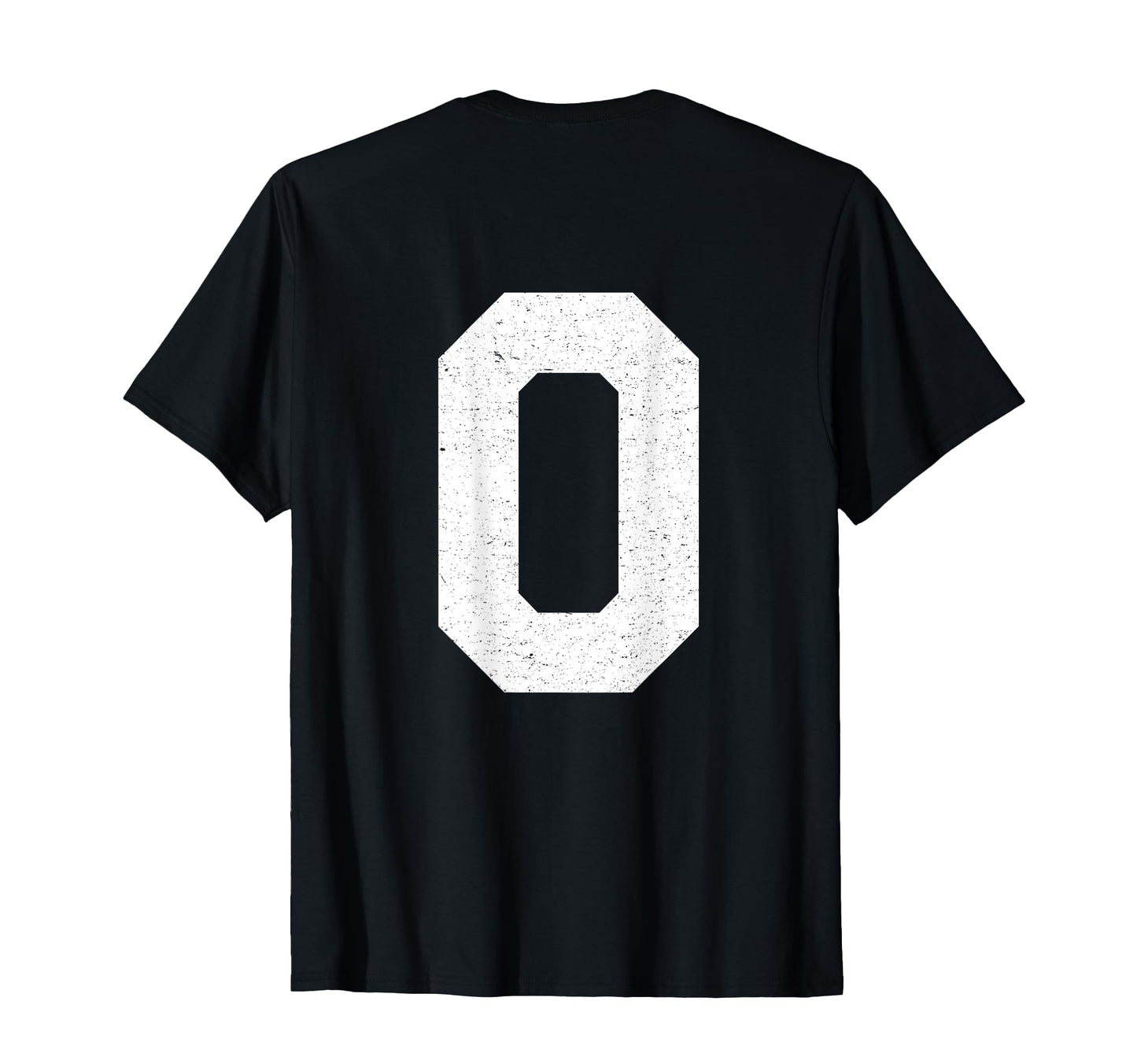 0 Jersey Uniform Varsity Sports Number T-Shirt - Unique Graphic Unisex - T-Shirt, Sweatshirt, Hoodie