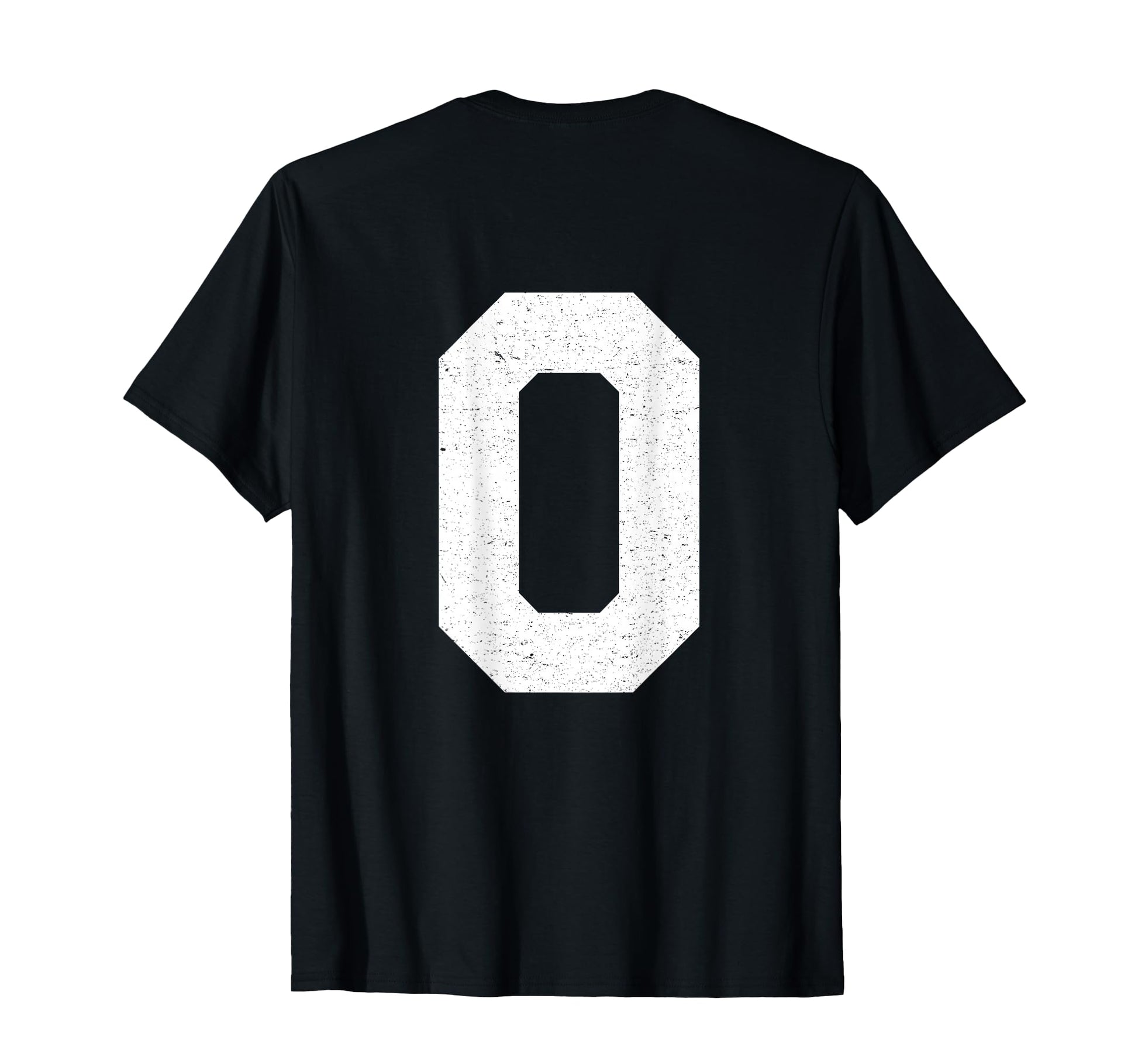 0 Jersey Uniform Varsity Sports Number T-Shirt - Unique Graphic Unisex - T-Shirt, Sweatshirt, Hoodie