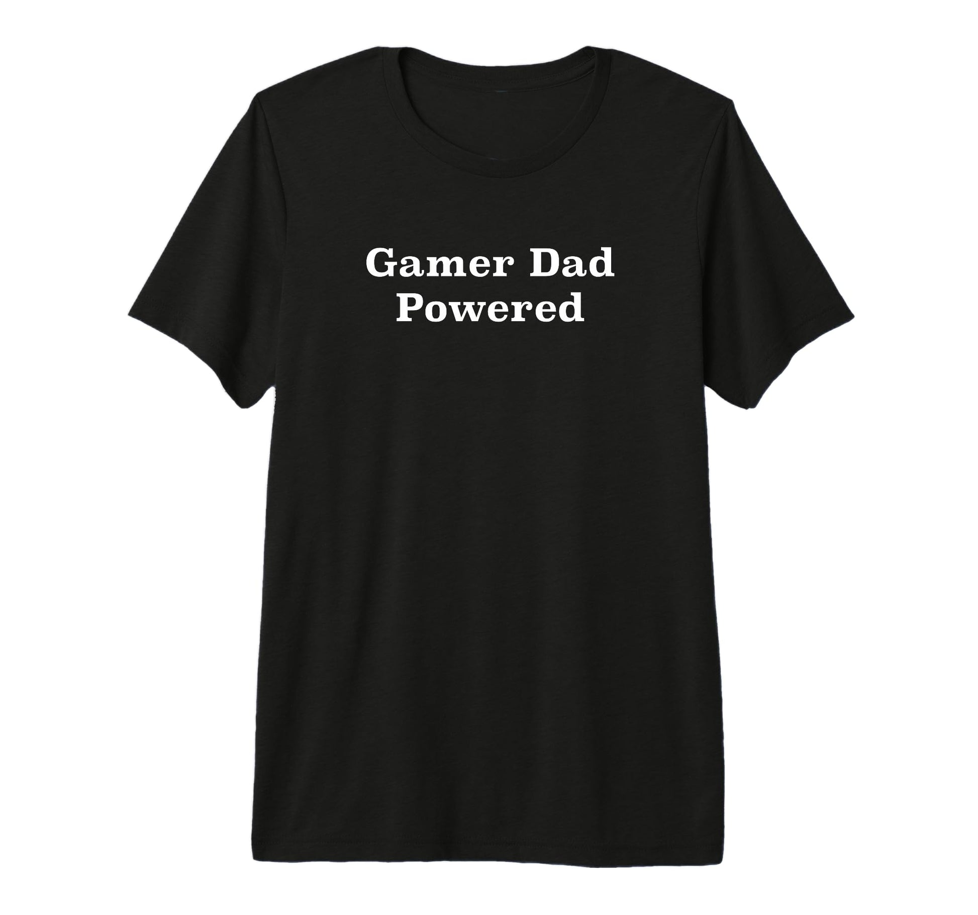 Gamer Dad Powered Tri Blend T-Shirt - Streetwear Style Unisex - T-Shirt, Sweatshirt, Hoodie