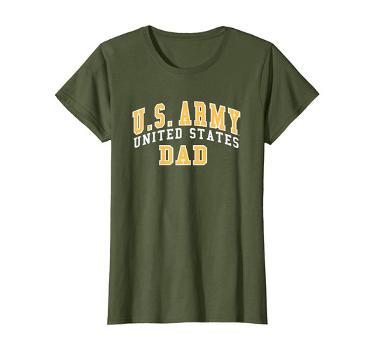 Army United States Military Dad T-Shirt - Aesthetic Graphic for Adults - T-Shirt, Sweatshirt, Hoodie