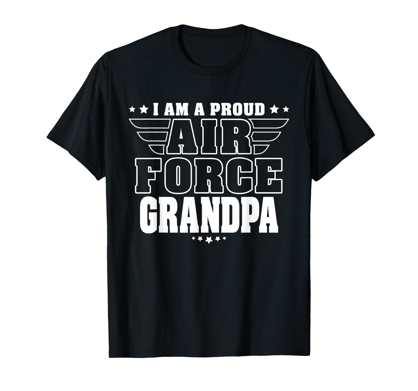 Proud Air Force Grandpa Patriotic Pride T-Shirt - Trendy Graphic Men Women - T-Shirt, Sweatshirt, Hoodie