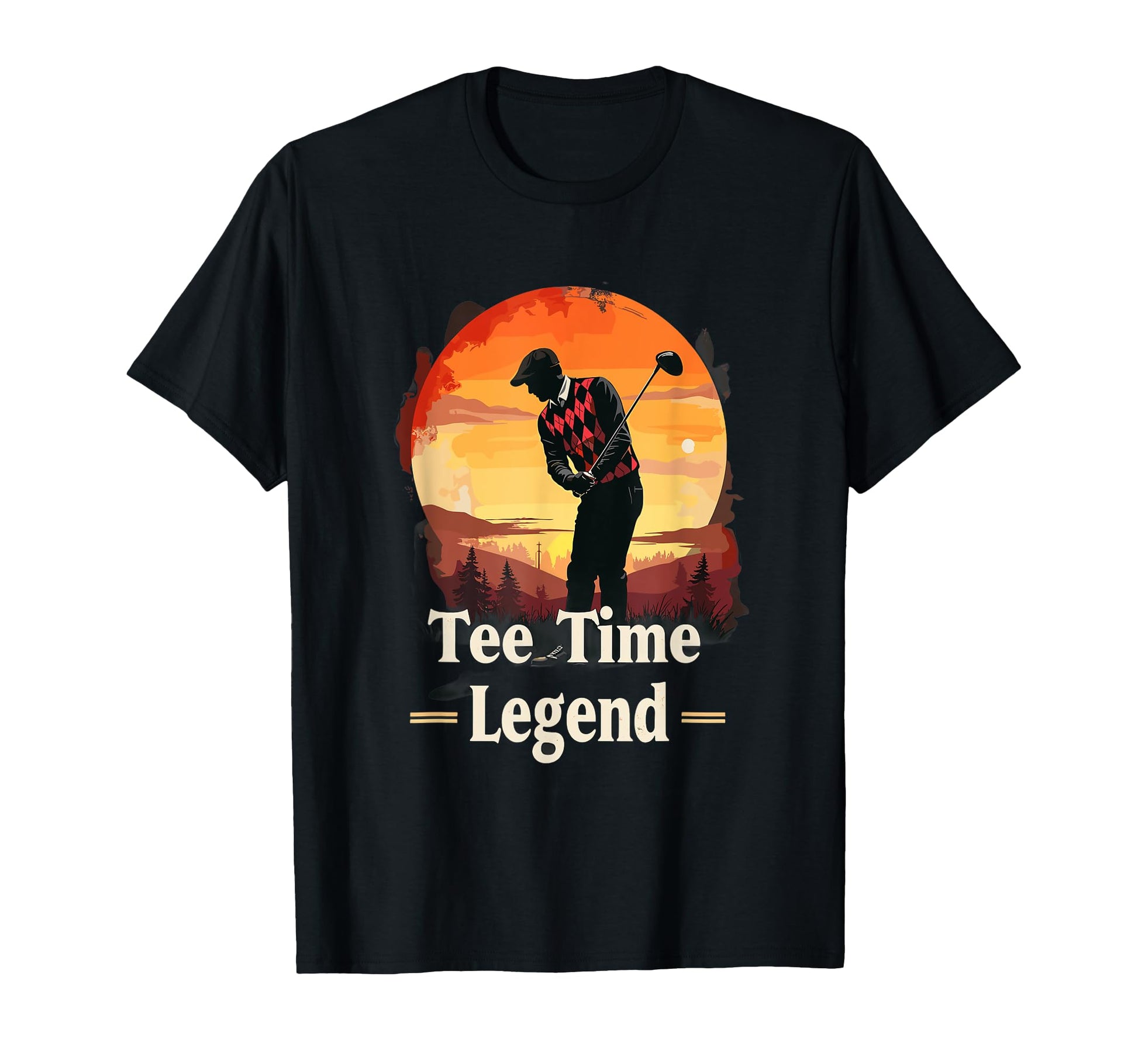 Time Legend Dad Golf T-Shirt - Trendy Graphic Men Women - T-Shirt, Sweatshirt, Hoodie