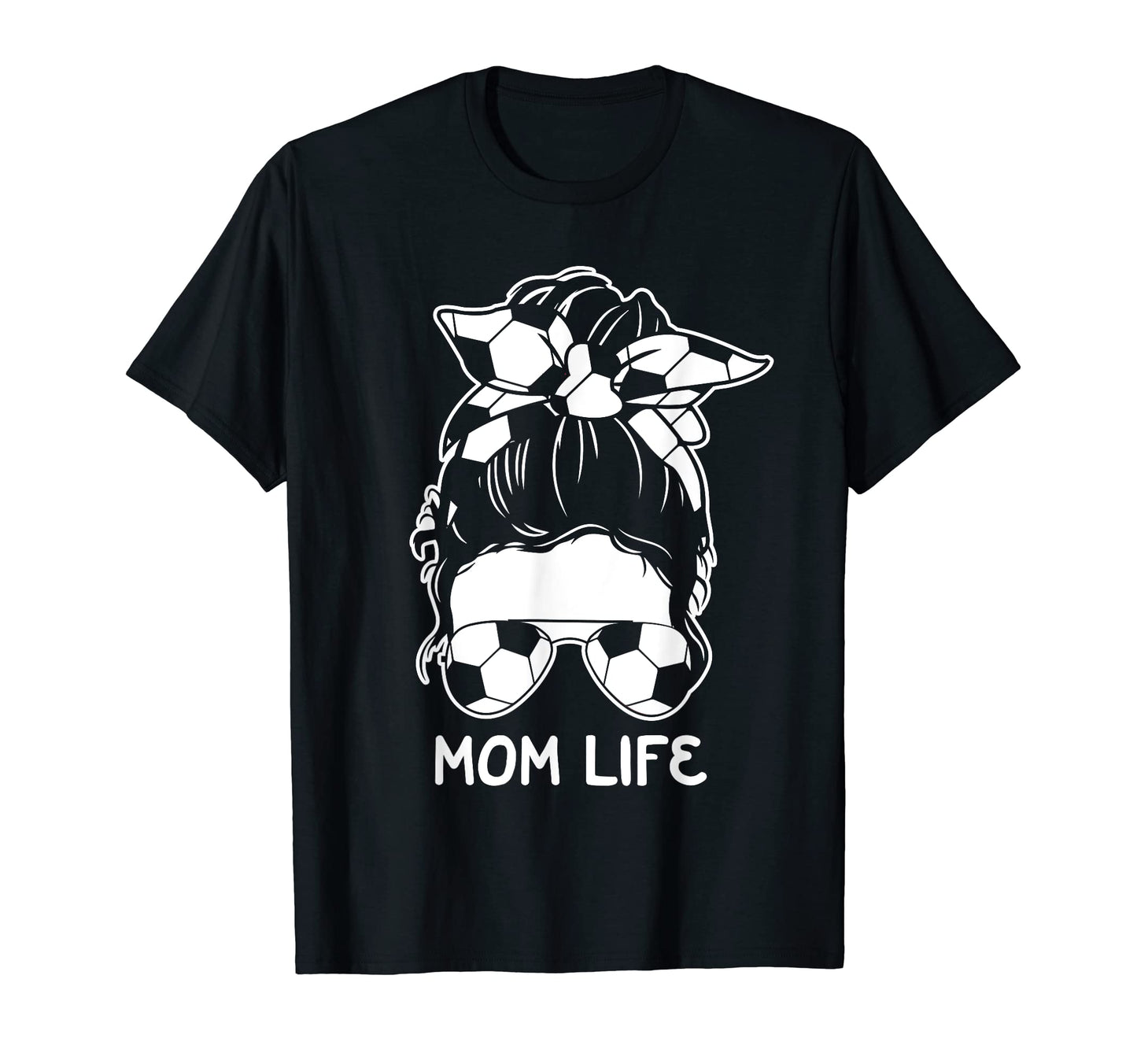Mom Life Womens Soccer Sport Game T-Shirt - Aesthetic Graphic Unisex - T-Shirt, Sweatshirt, Hoodie