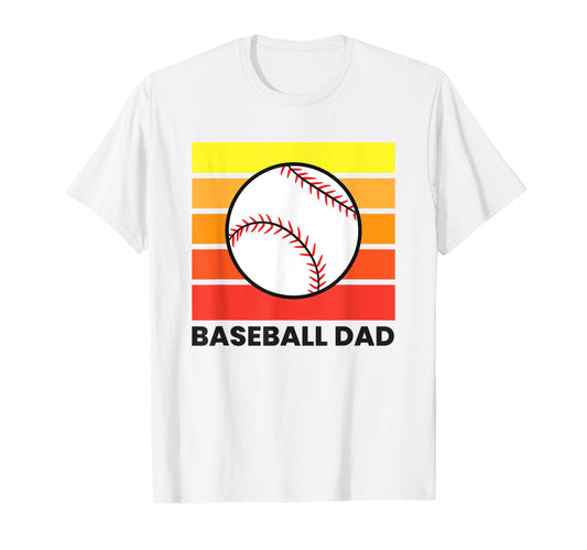 Baseball Dad Funny Baseball Father T-Shirt - Trendy Graphic for Adults - T-Shirt, Sweatshirt, Hoodie