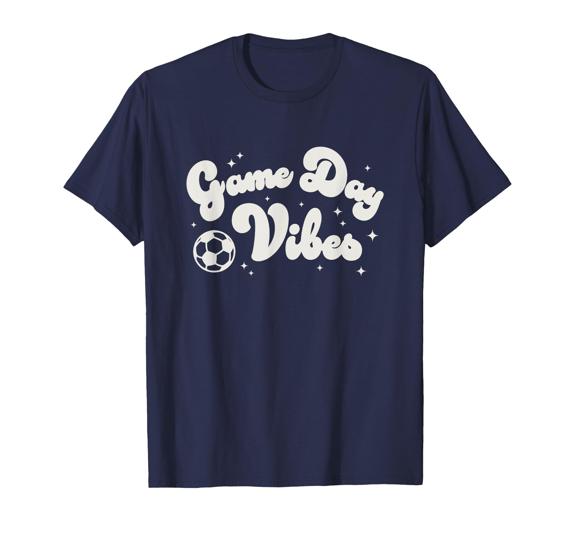 Trendy Soccer Game Day Vibes Big Chest T-Shirt - Unique Graphic Men Women - T-Shirt, Sweatshirt, Hoodie
