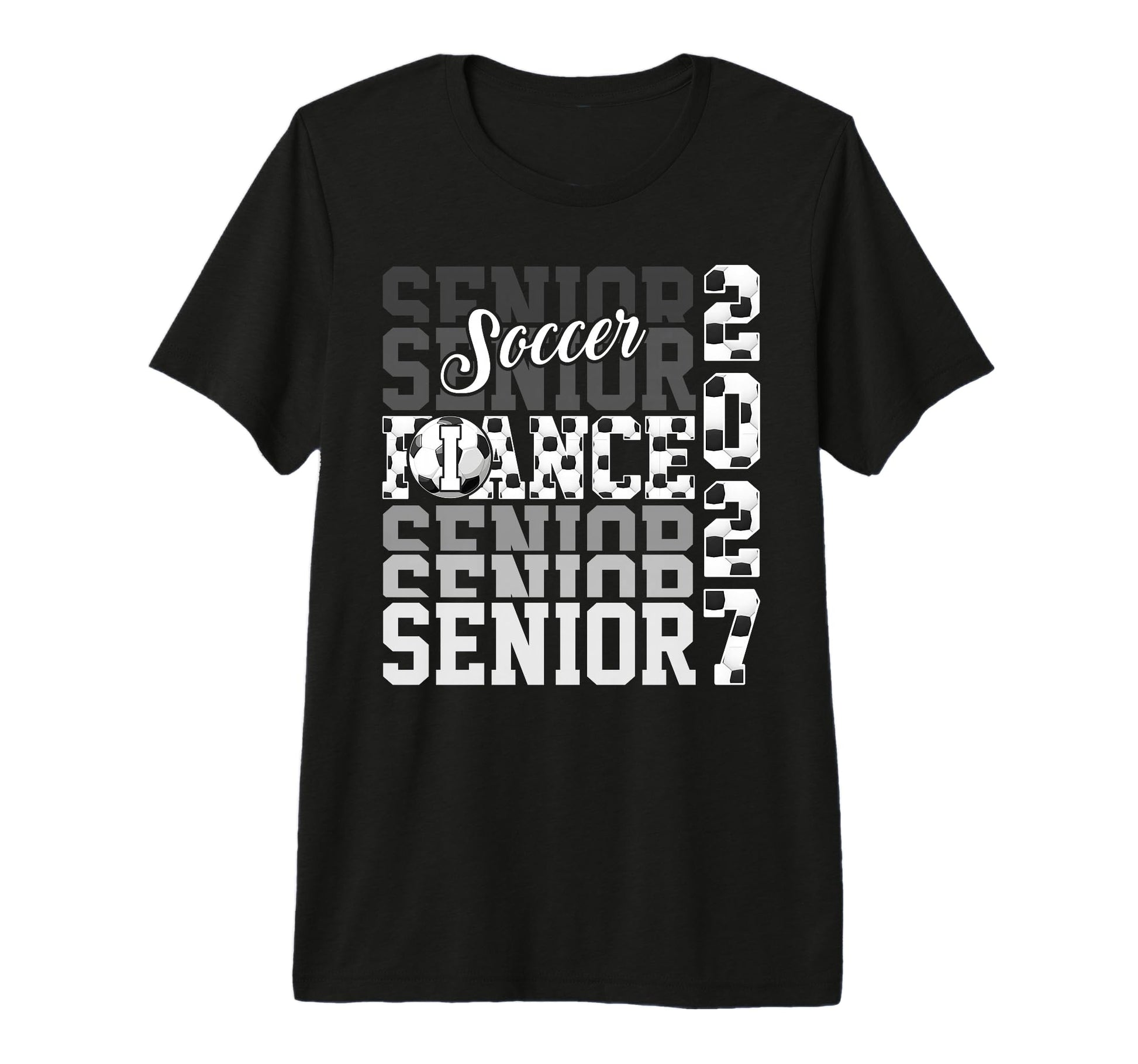 Senior 2027 Soccer Fiance Proud T-Shirt - Fun Novelty Design Men Women - T-Shirt, Sweatshirt, Hoodie