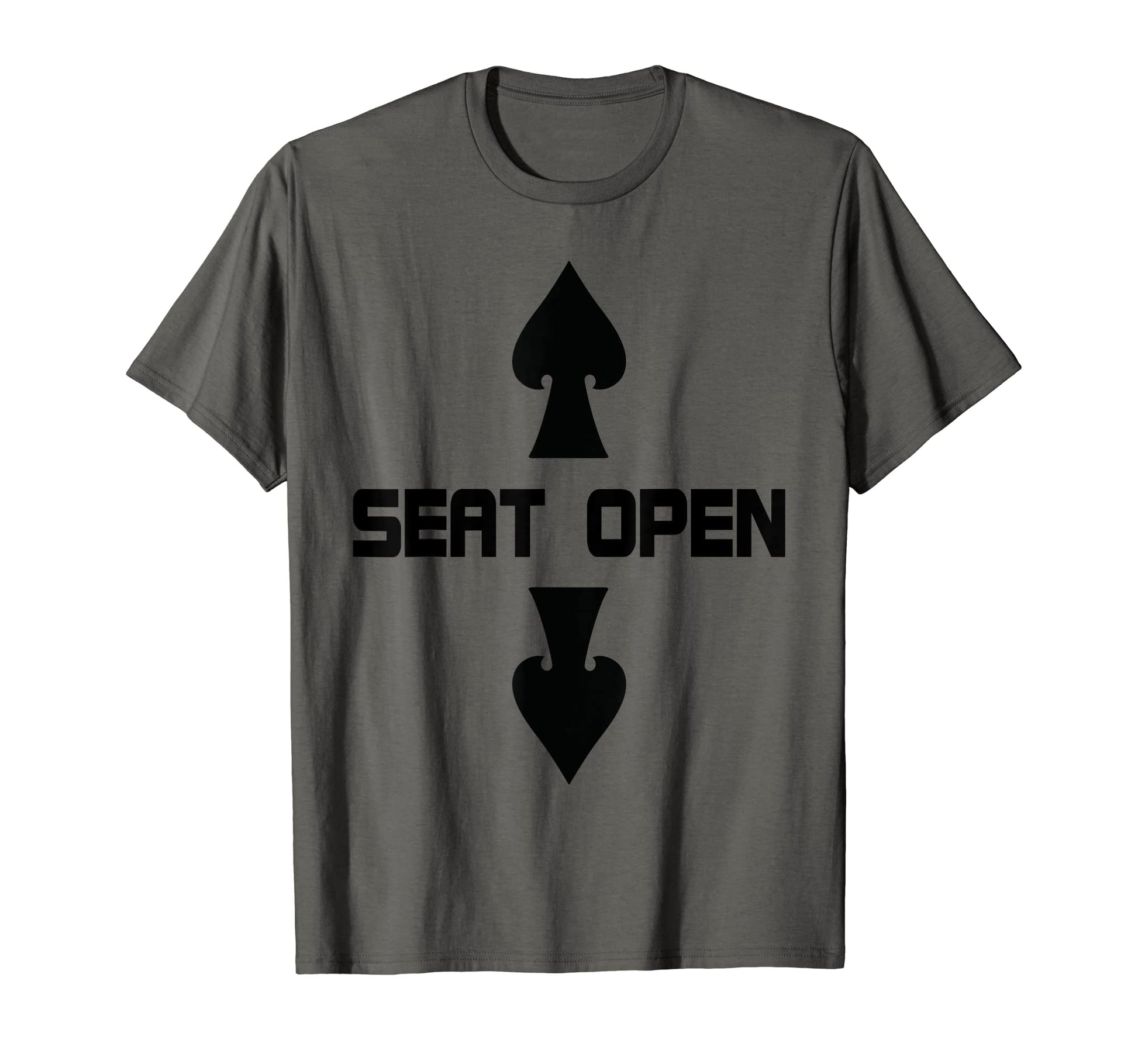 Mens Seat Open Two Seater Funny Dad T-Shirt - Aesthetic Graphic for Adults - T-Shirt, Sweatshirt, Hoodie