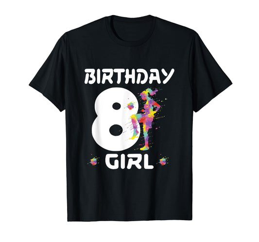 8Th Birthday Soccer Eight 8 Year Old T-Shirt - Minimalist Print for Adults - T-Shirt, Sweatshirt, Hoodie