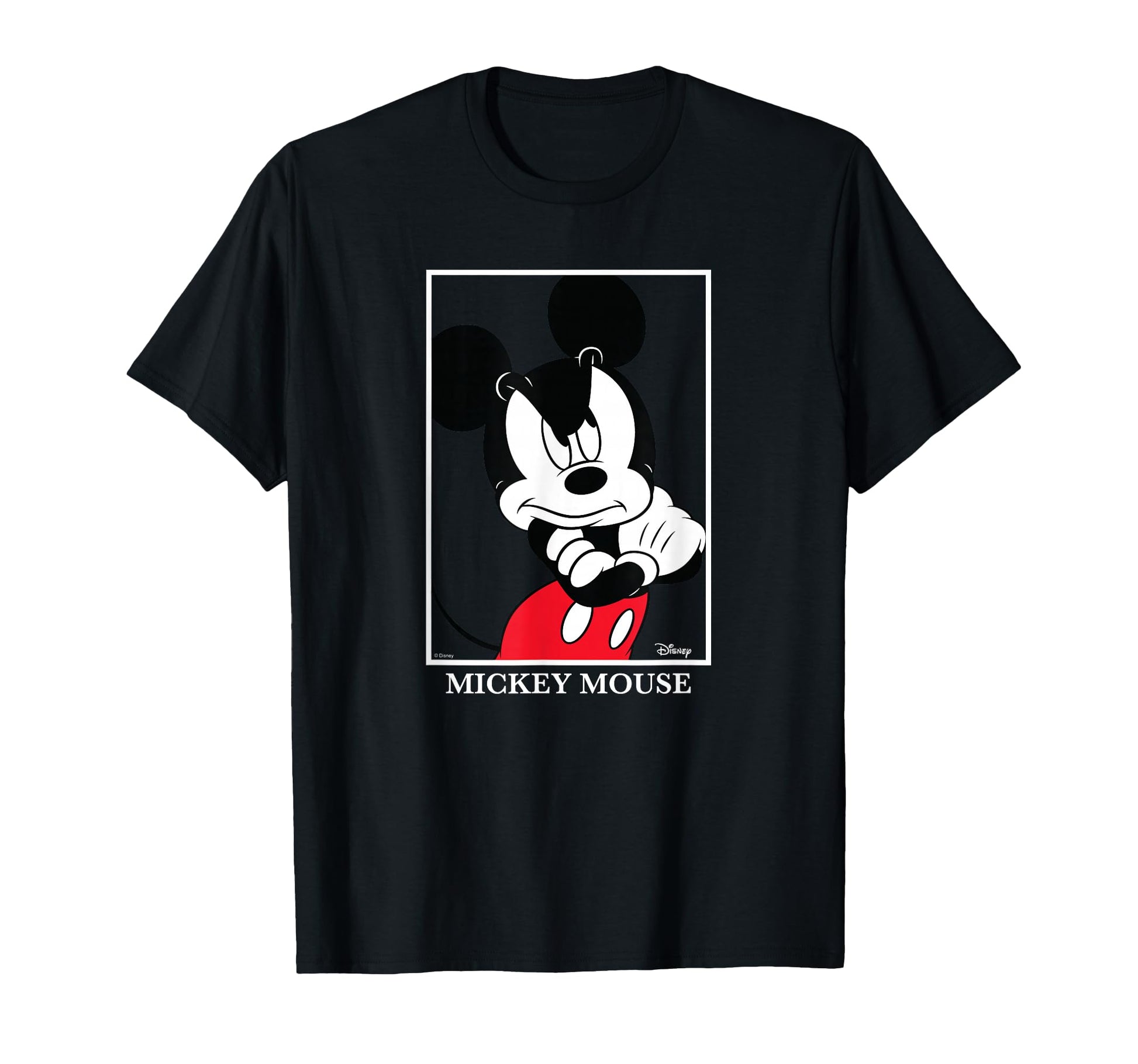 Mickey Mouse Angry Face T-Shirt - Fun Novelty Design Men Women - T-Shirt, Sweatshirt, Hoodie