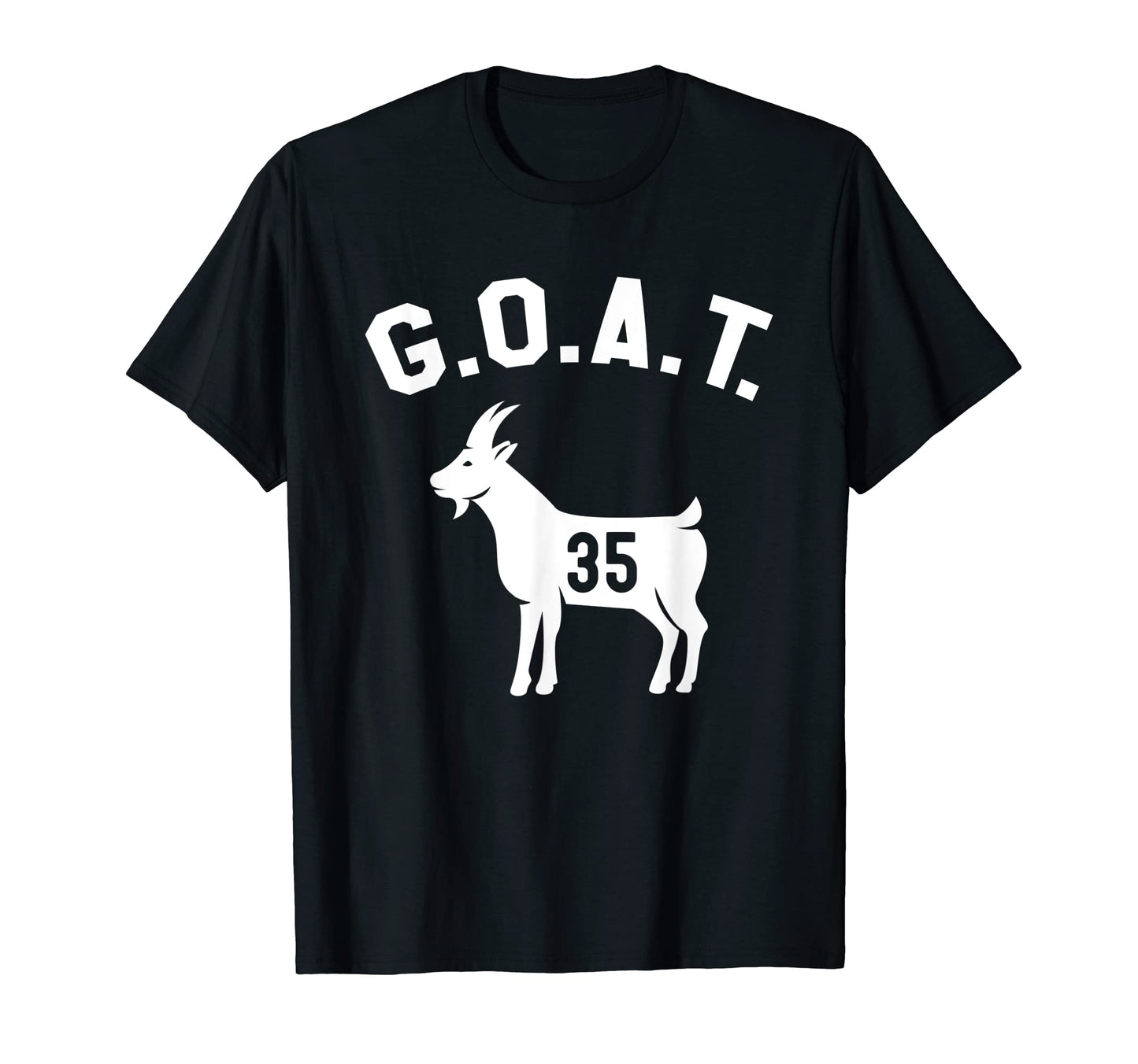 Goat Number 35 Greatest All Time Dad T-Shirt - Graphic Print for Adults - T-Shirt, Sweatshirt, Hoodie