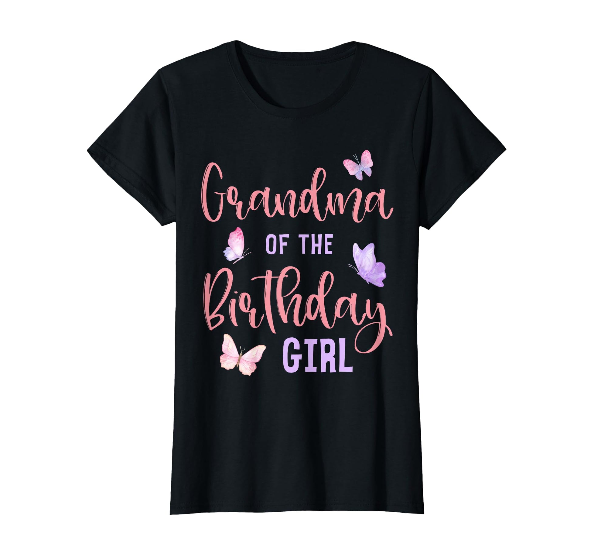 Grandma Birthday Butterfly Party T-Shirt - Novelty Apparel Men Women - T-Shirt, Sweatshirt, Hoodie