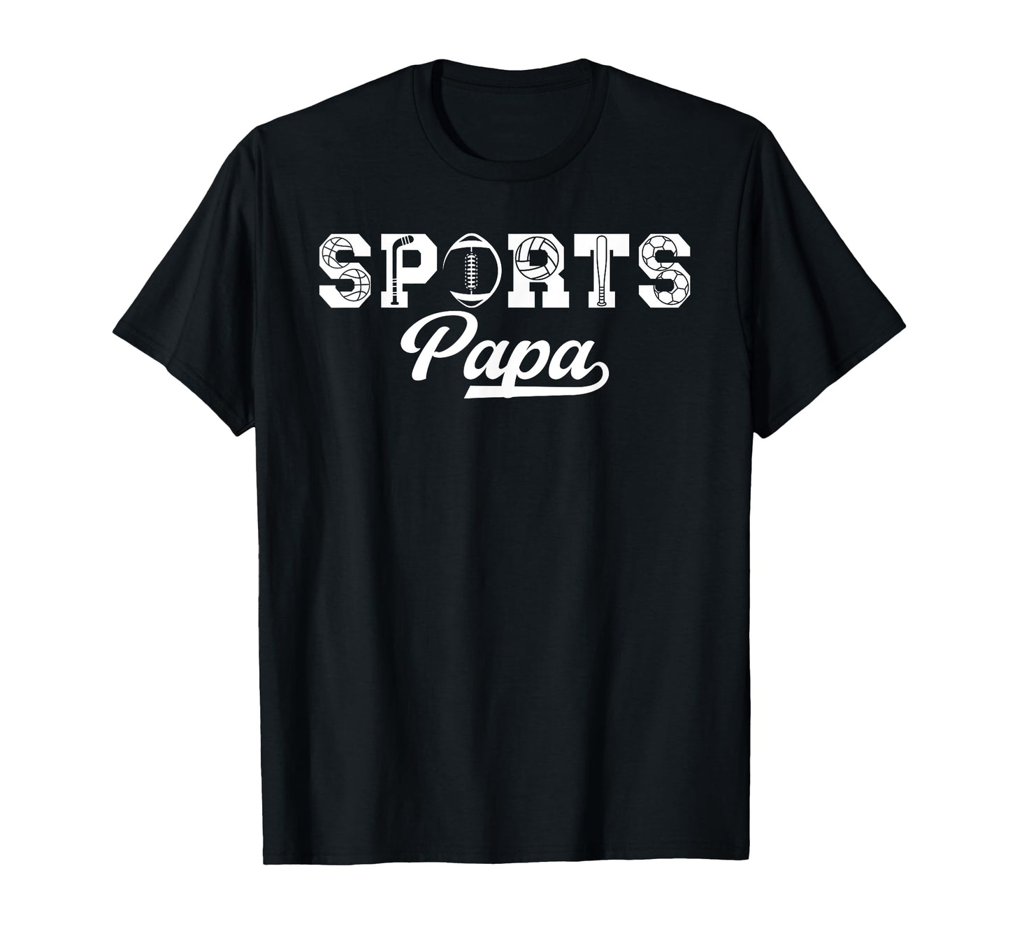 Sports Papa Sport Papa Sports Papa T-Shirt - Aesthetic Graphic for Adults - T-Shirt, Sweatshirt, Hoodie