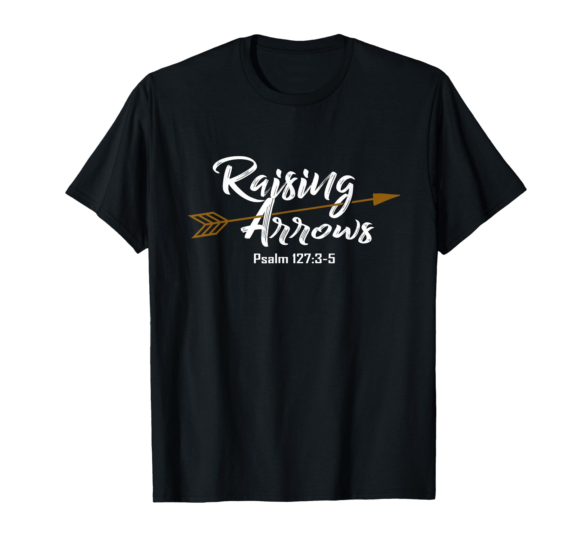 Christian Dad Fathers Day Psalm Raising T-Shirt - Custom Art Print Unisex - T-Shirt, Sweatshirt, Hoodie