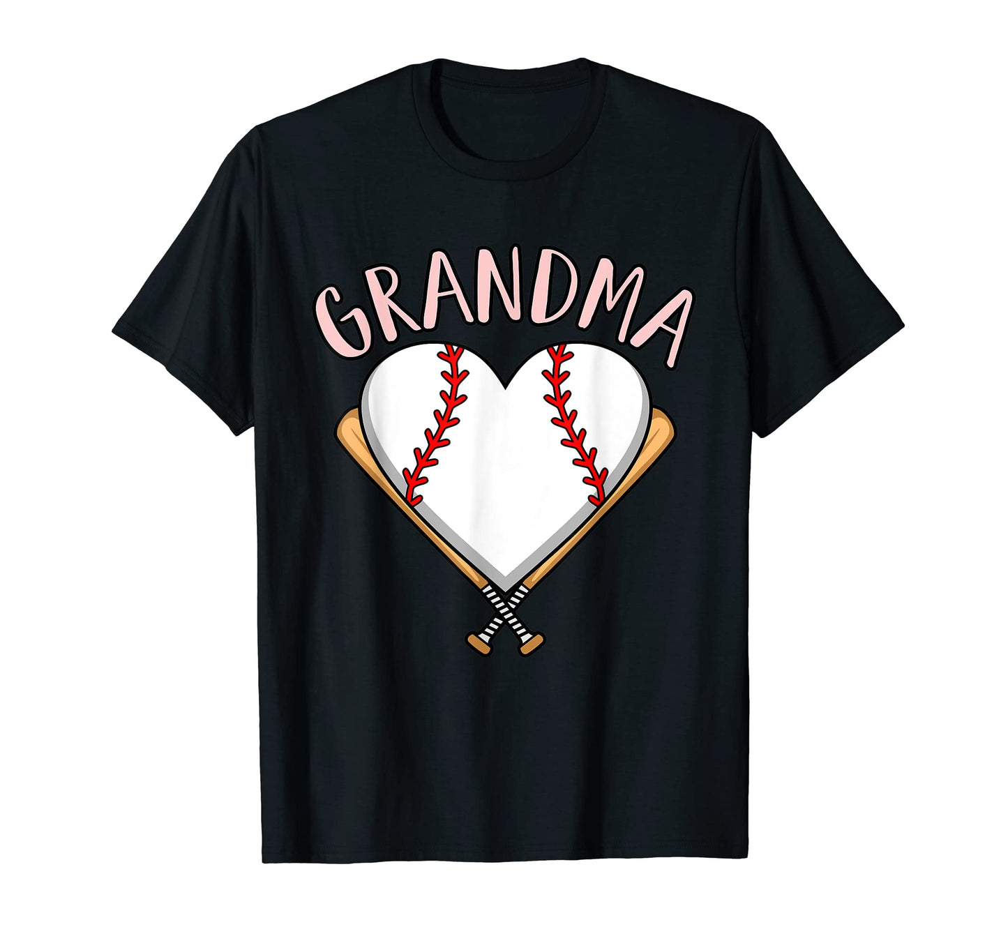 Baseball Grandma Sports Player Lover T-Shirt - Custom Art Print Unisex - T-Shirt, Sweatshirt, Hoodie