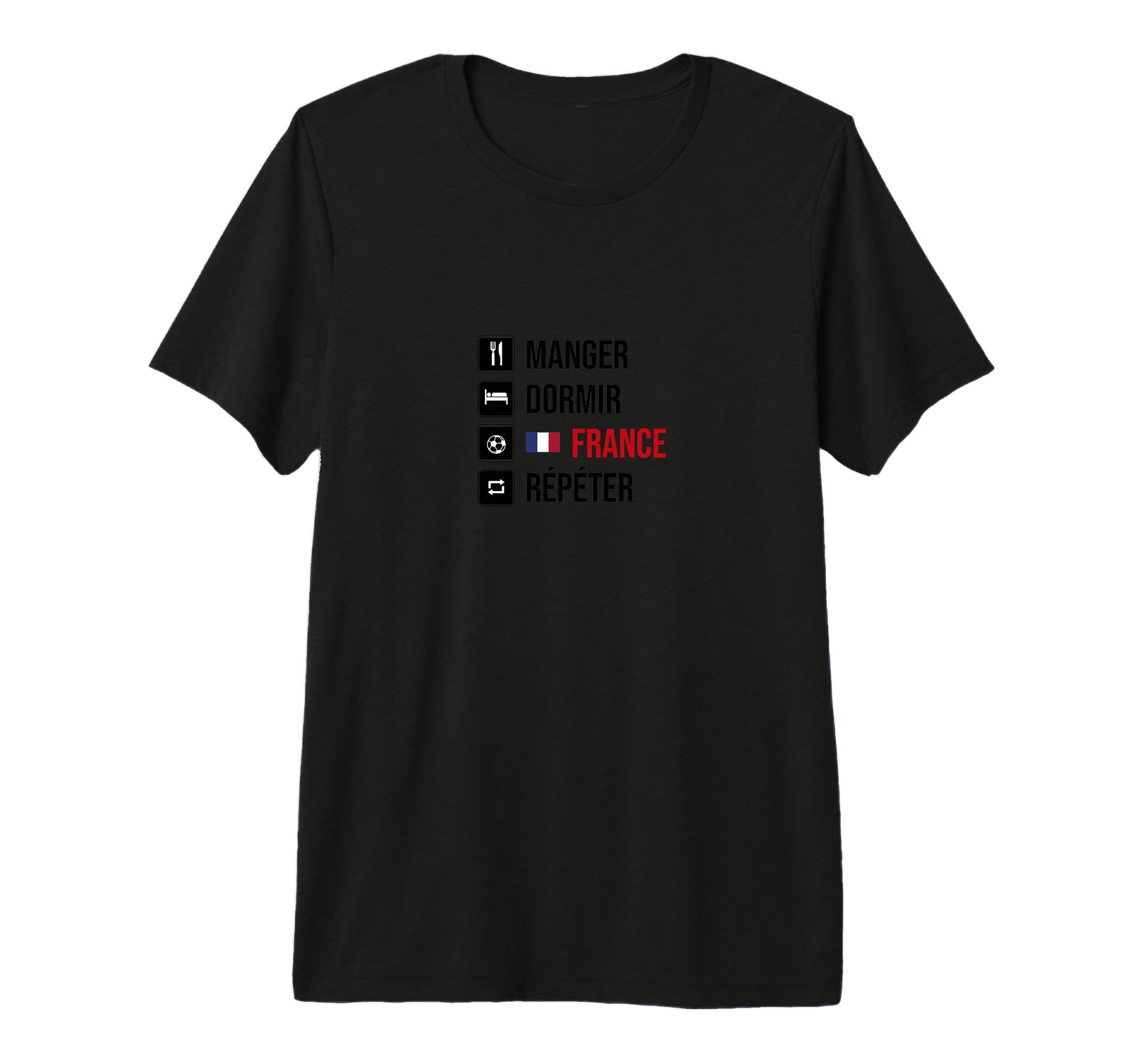 France Soccer Fans Related Products Tri T-Shirt - Aesthetic Graphic Unisex - T-Shirt, Sweatshirt, Hoodie