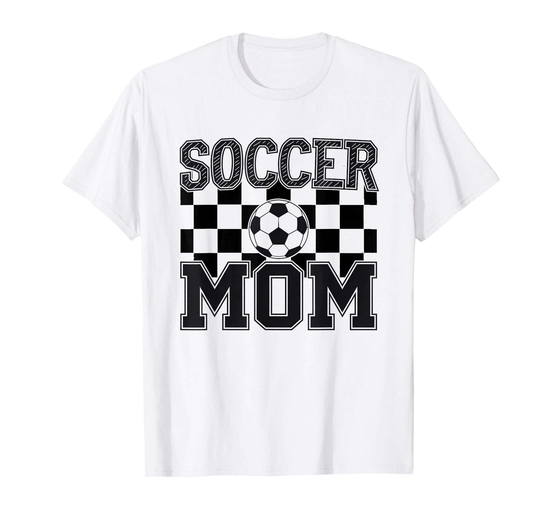 Groovy Soccer Mom Mother Soccer Mom T-Shirt - Custom Art Print Men Women - T-Shirt, Sweatshirt, Hoodie