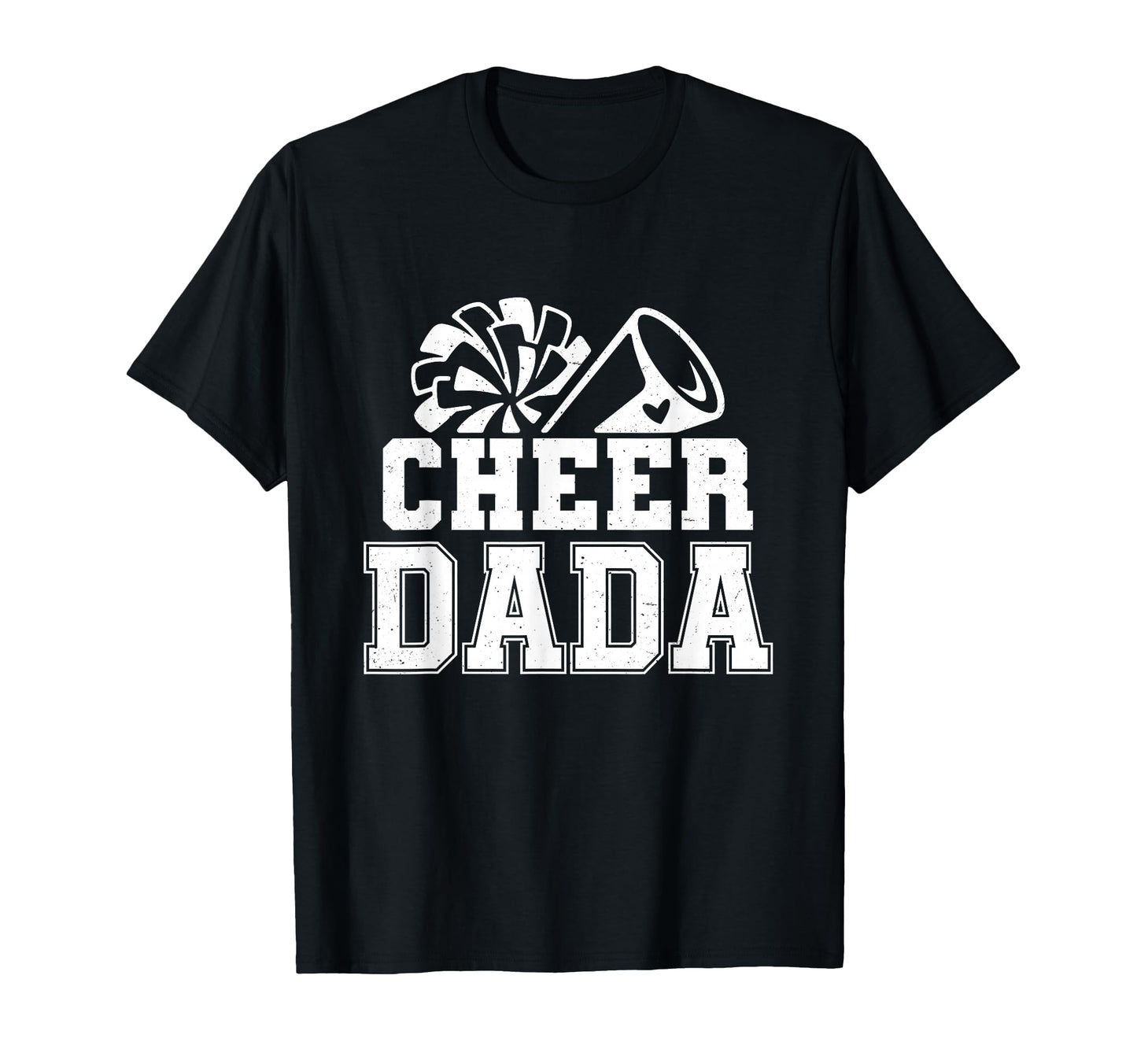 Cheerleading Daddy Fathers Day Cheer T-Shirt - Minimalist Print for Adults - T-Shirt, Sweatshirt, Hoodie