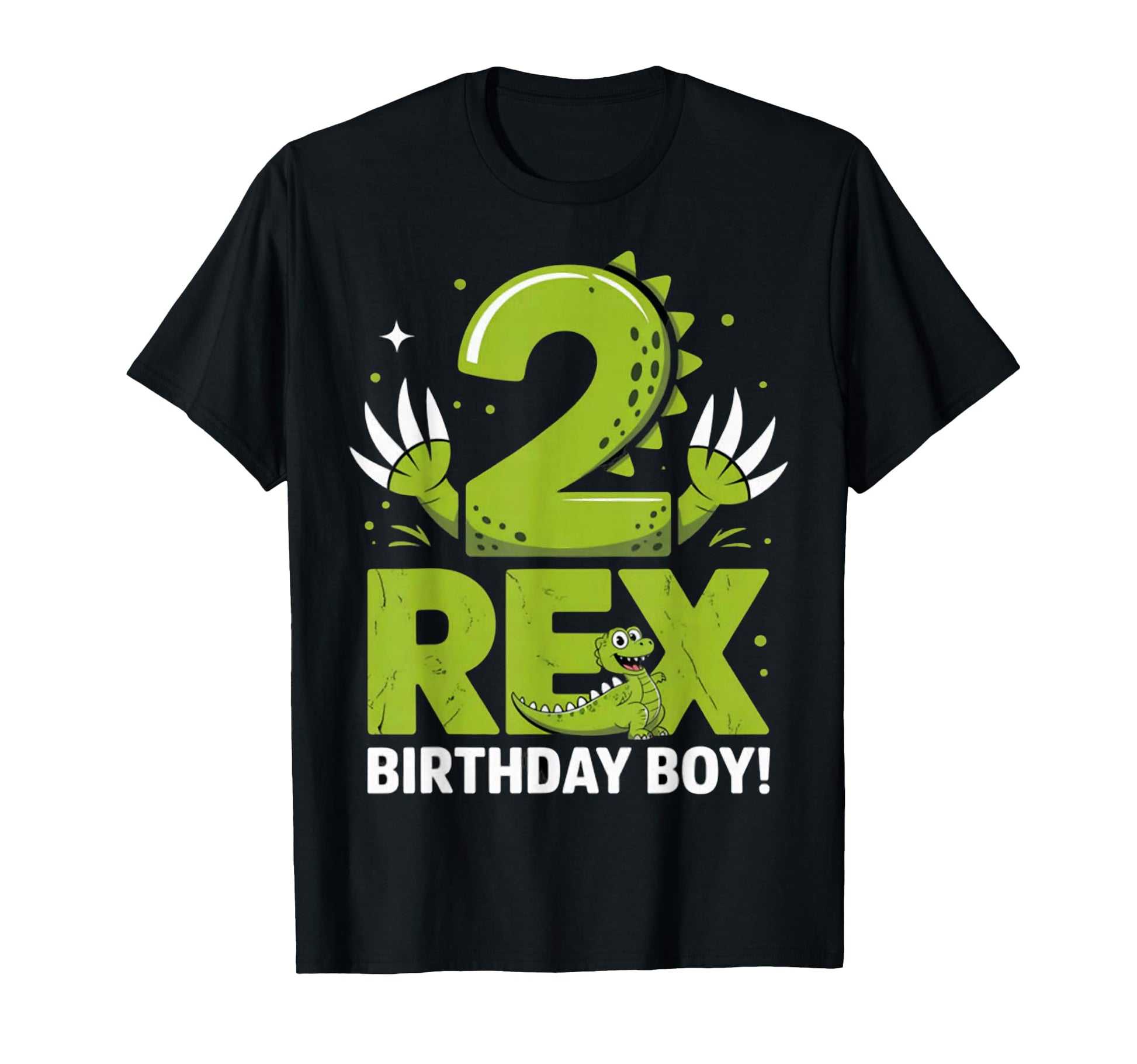 Dad Two Rex Birthday Dinosaur T-Shirt - Aesthetic Graphic for Adults - T-Shirt, Sweatshirt, Hoodie