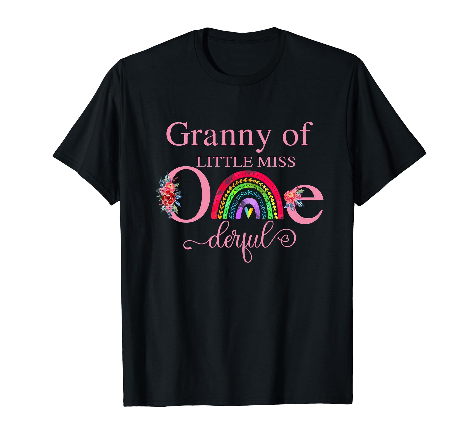 Granny Little Miss Onederful T-Shirt - Casual Everyday Wear Unisex - T-Shirt, Sweatshirt, Hoodie