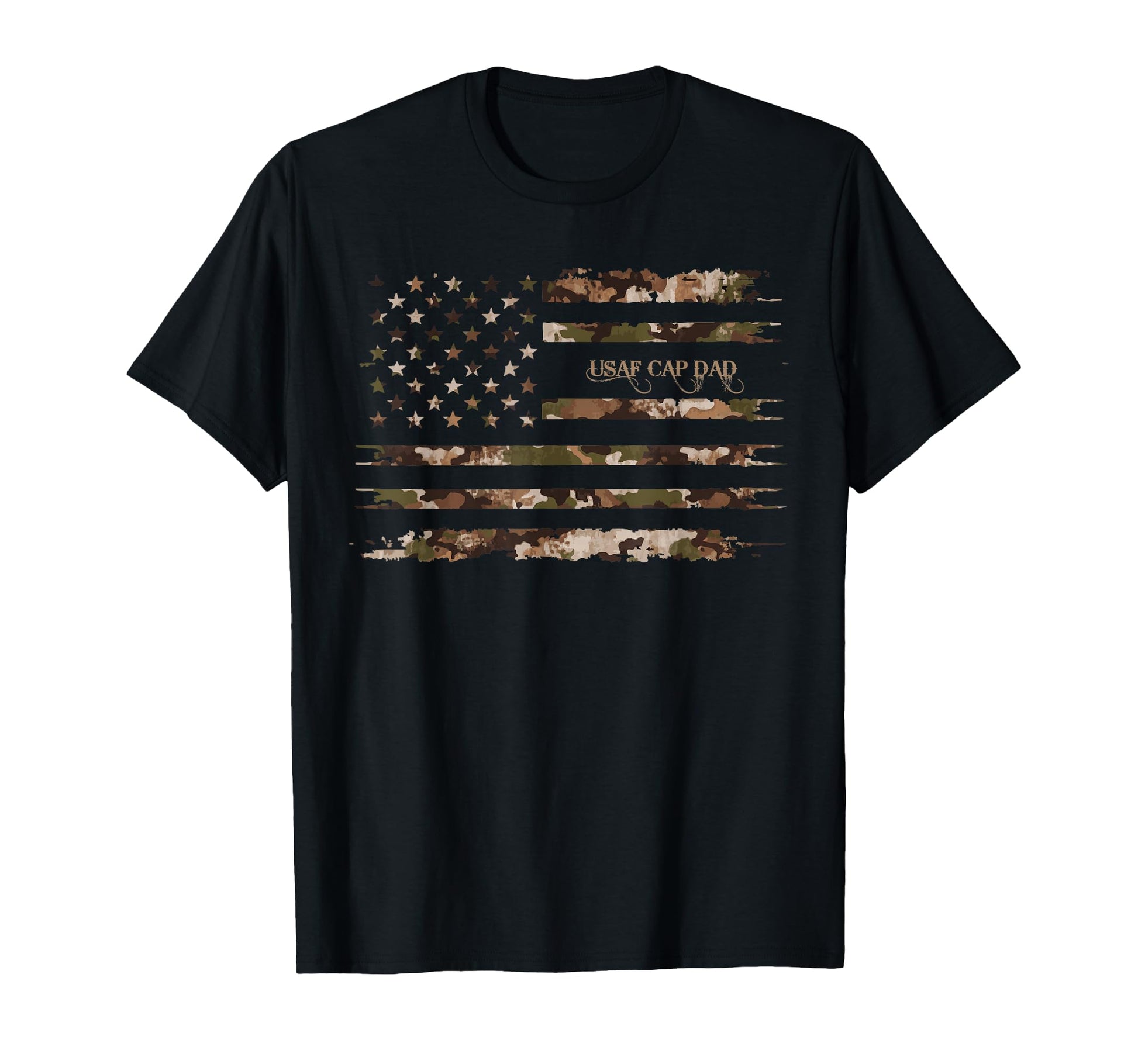 Usaf Cap Dad Proud Dad Military Family T-Shirt - Minimalist Print Unisex - T-Shirt, Sweatshirt, Hoodie