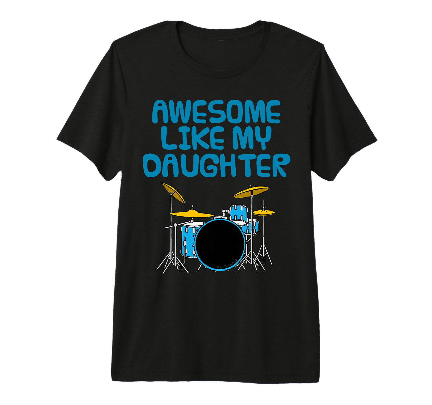 Awesome Like My Daughter Fathers Day T-Shirt - Aesthetic Graphic Unisex - T-Shirt, Sweatshirt, Hoodie