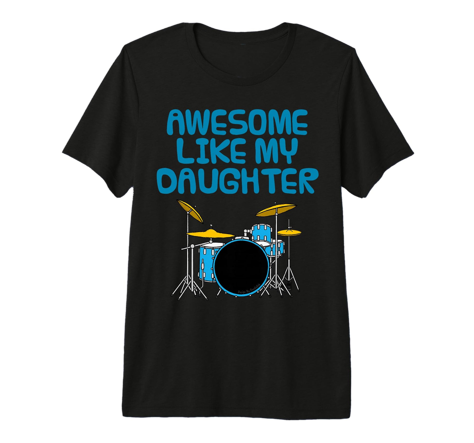 Awesome Like My Daughter Fathers Day T-Shirt - Aesthetic Graphic Unisex - T-Shirt, Sweatshirt, Hoodie