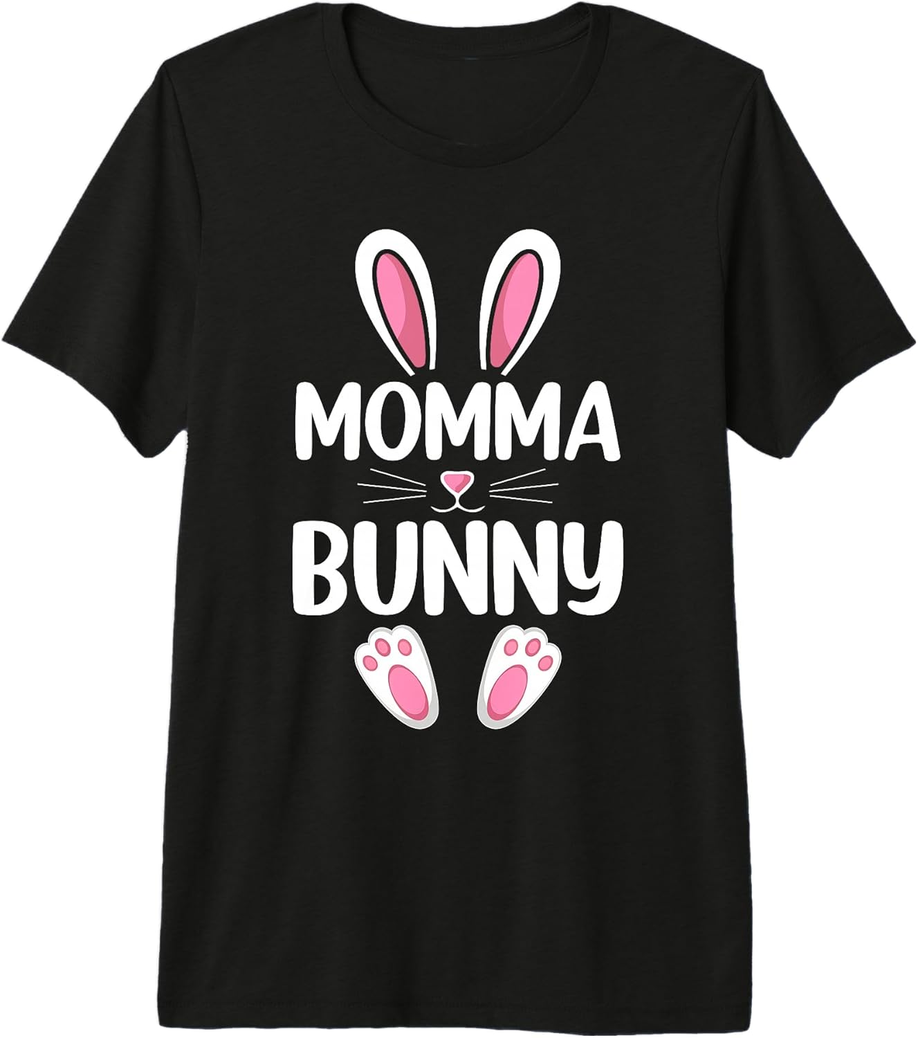 Momma Bunny Easter Sunday Design Unisex T-shirt, Sweatshirt, Hoodie, Long Sleeve Tee - T-Shirt, Sweatshirt, Hoodie