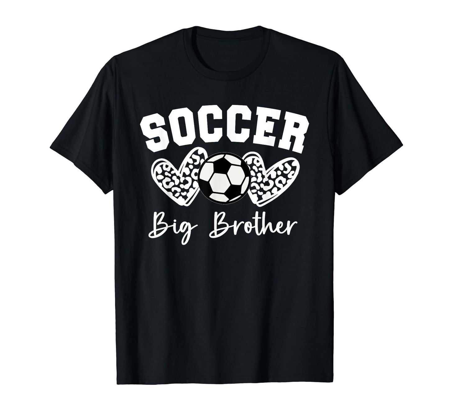 Soccer Big Brother Matching Family T-Shirt - Unique Graphic for Adults - T-Shirt, Sweatshirt, Hoodie